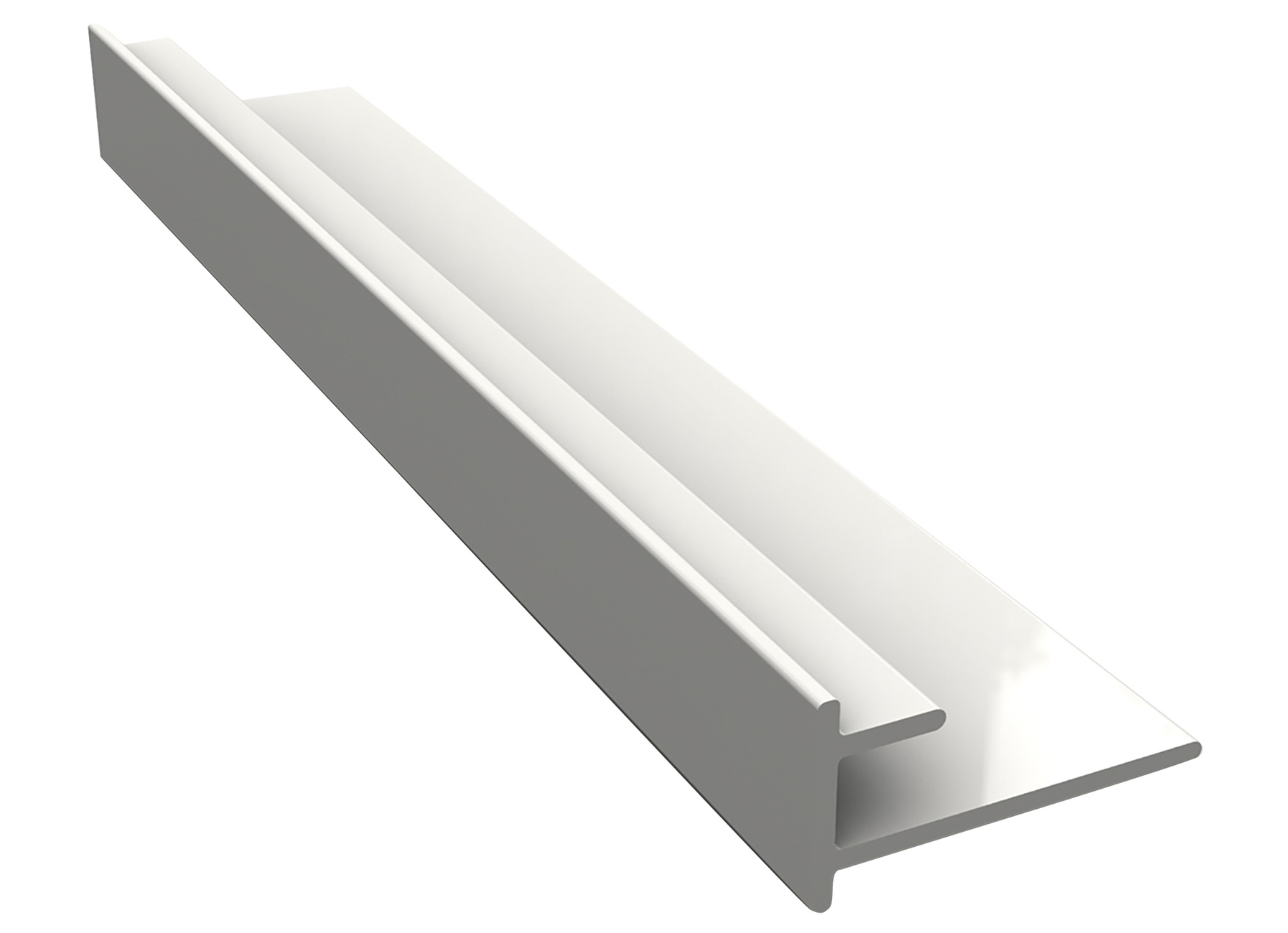 DURASID STARTPROFIEL VOOR SIDINGS L=250CM WIT RAL 9001