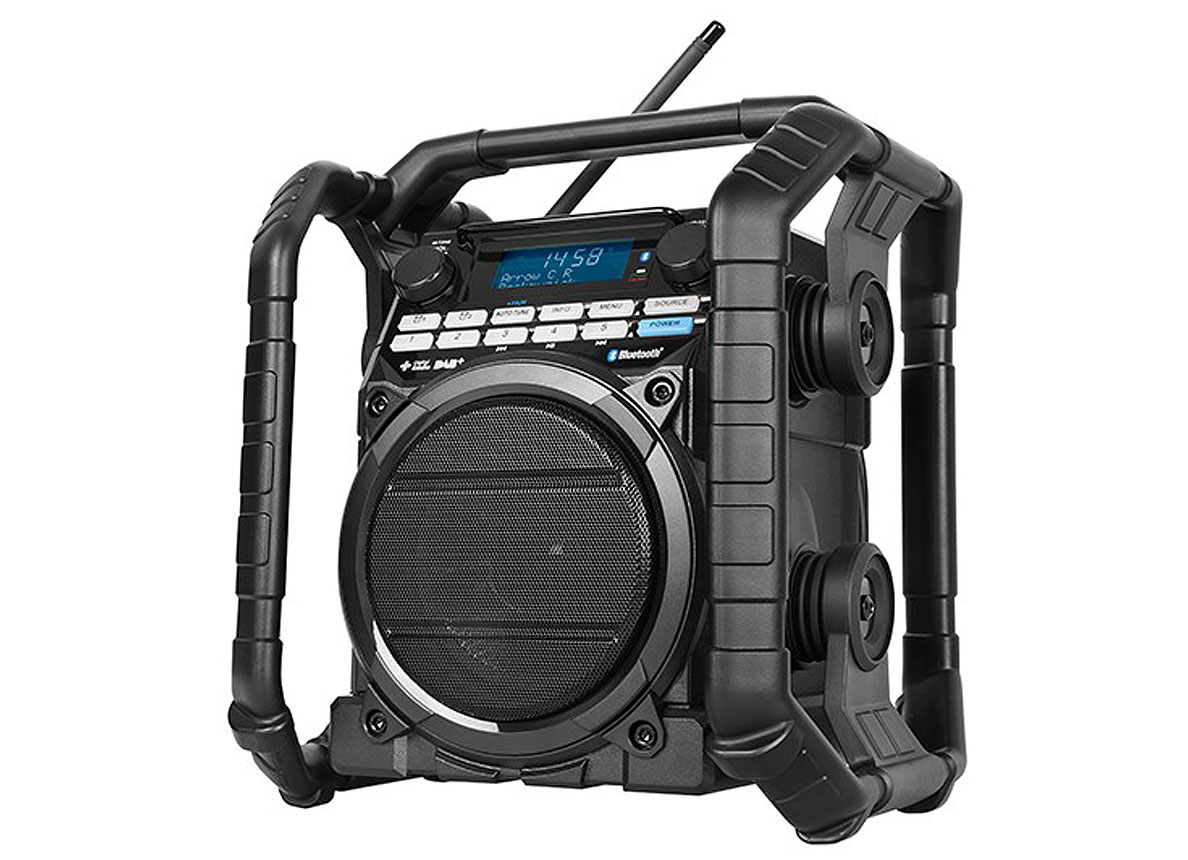 STEAMPACK FM RDS/DAB WERFRADIO MET BLUETOOTH/AUX-IN - OPLAADBAAR