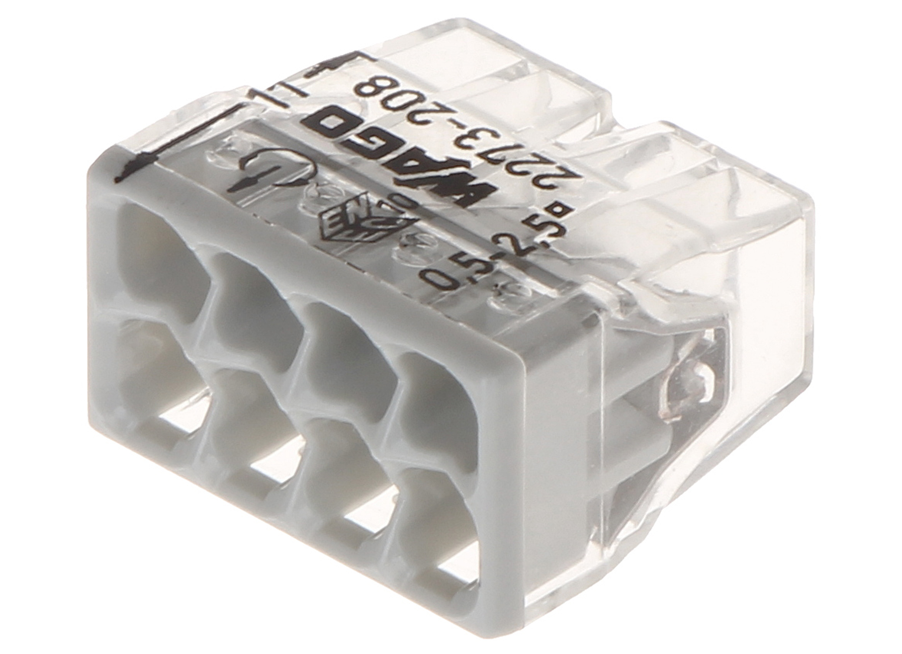 BORNE RAPIDE 8X 0.5-2.5MM GRIS 50PC