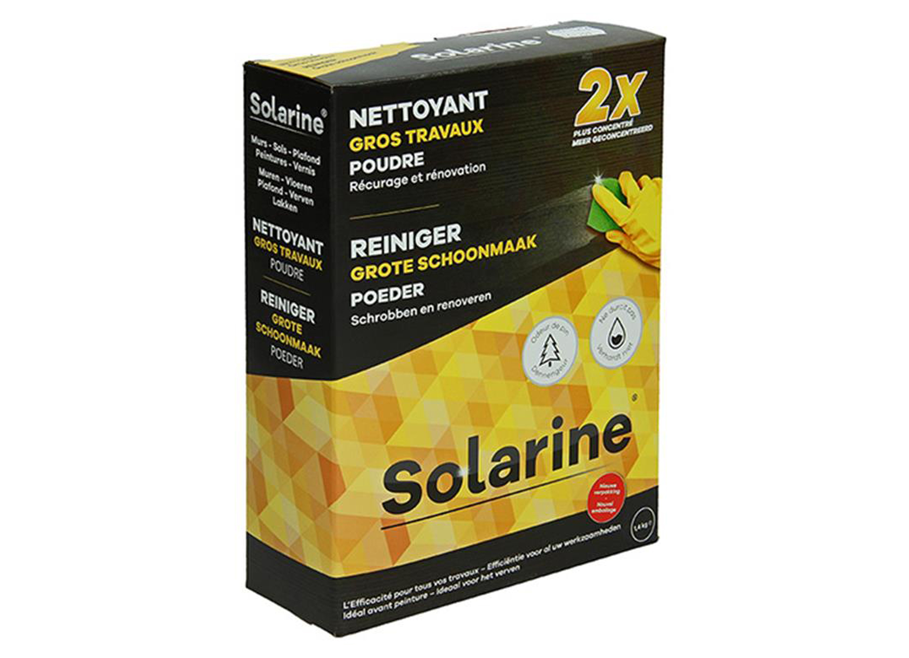 SOLARINE NETTOYANT GROS TRAVAUX POUDRE 1,4KG