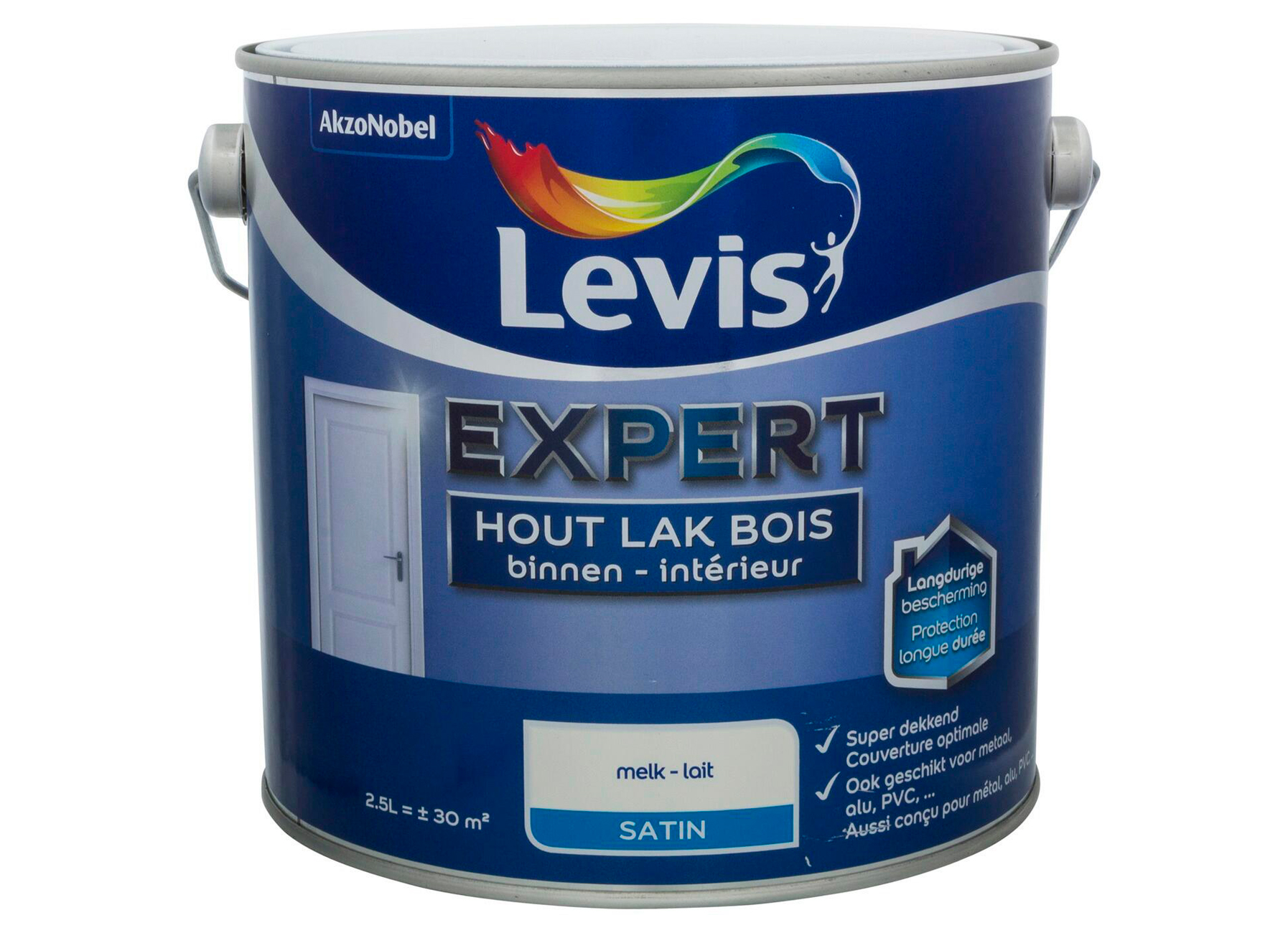 LEVIS EXPERT LAK BOIS INTERIEUR SATIN LAIT 2,5L