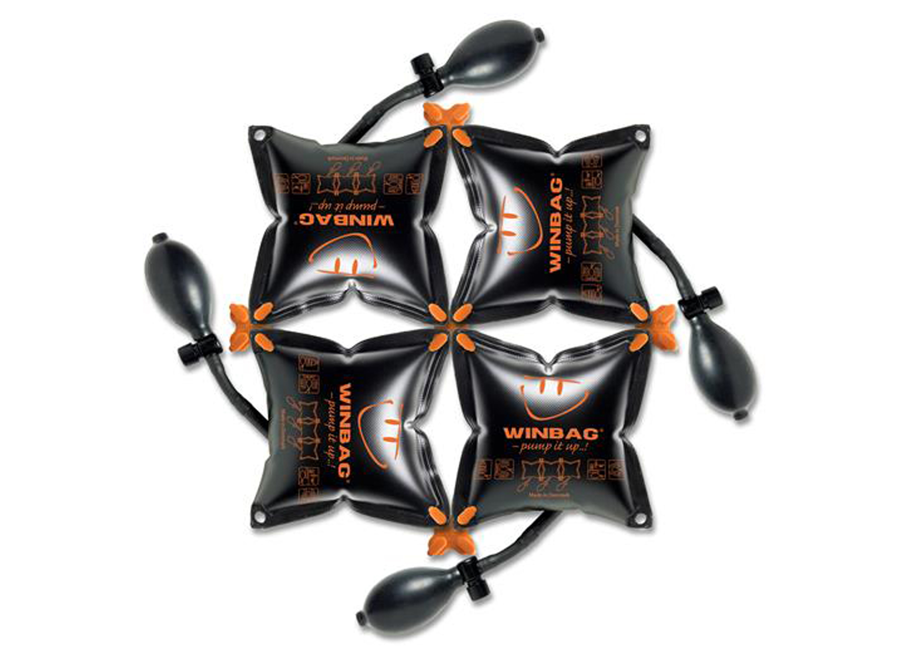 WINBAG CONNECT COUSSIN D'AIR GONFLABLE 160X160MM