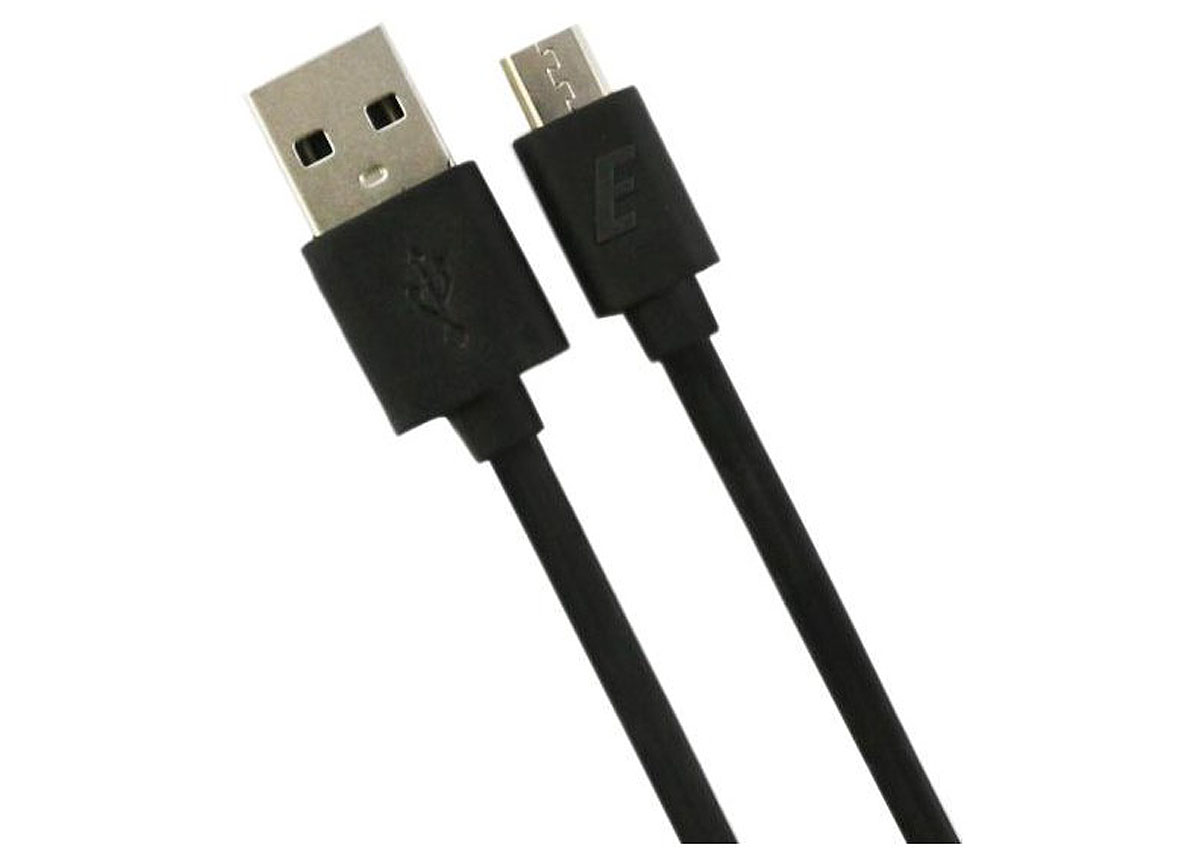 ENERGIZER BLACK ULTRA FLAT CABLE - MICRO USB 1,2M
