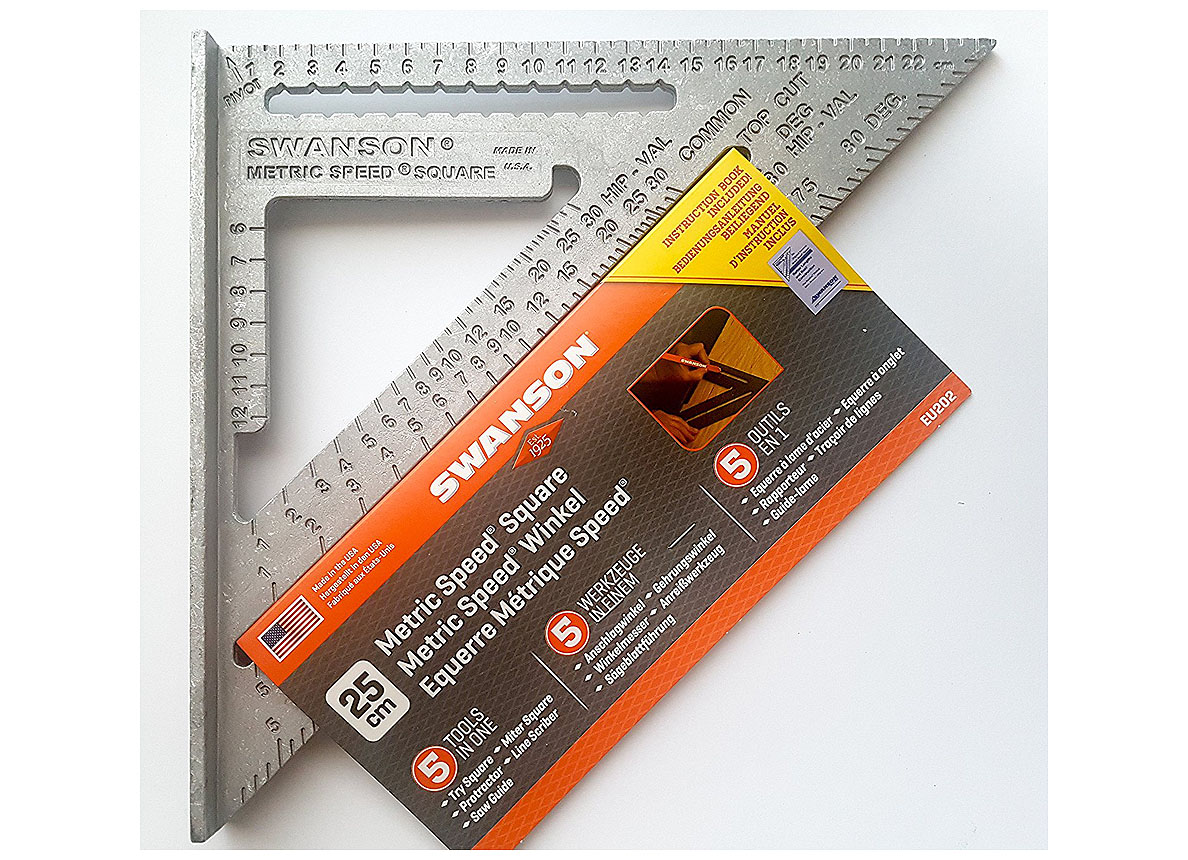 EQUERRE SWANSON EU202 METRIC SPEED CARRE