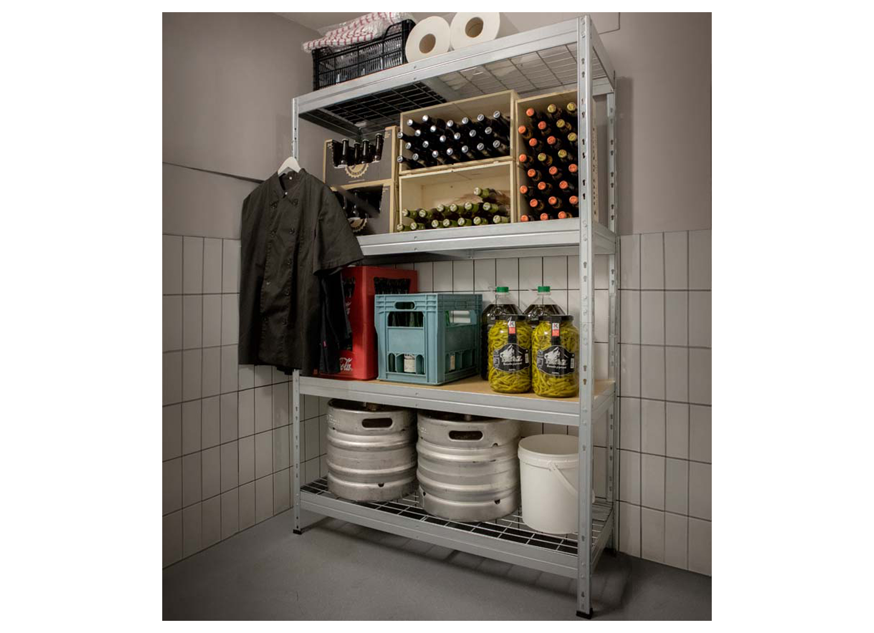 etagere metal grille 180x120x45cm outillage rangement et transport etageres etageres metalliques etagere metalgrille 180x120x45cm