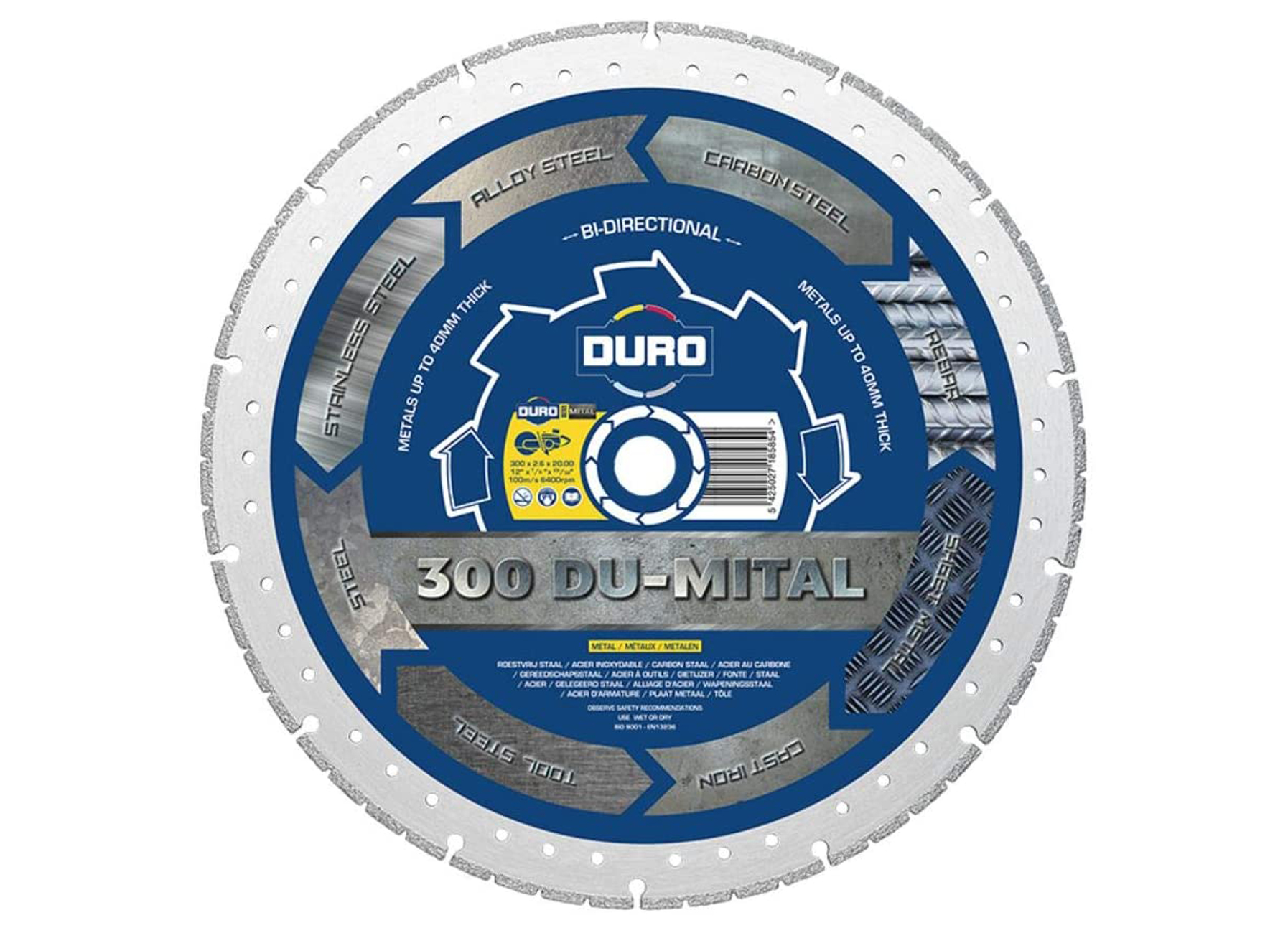 DURO DU-MITAL 125X1,6X22,20MM