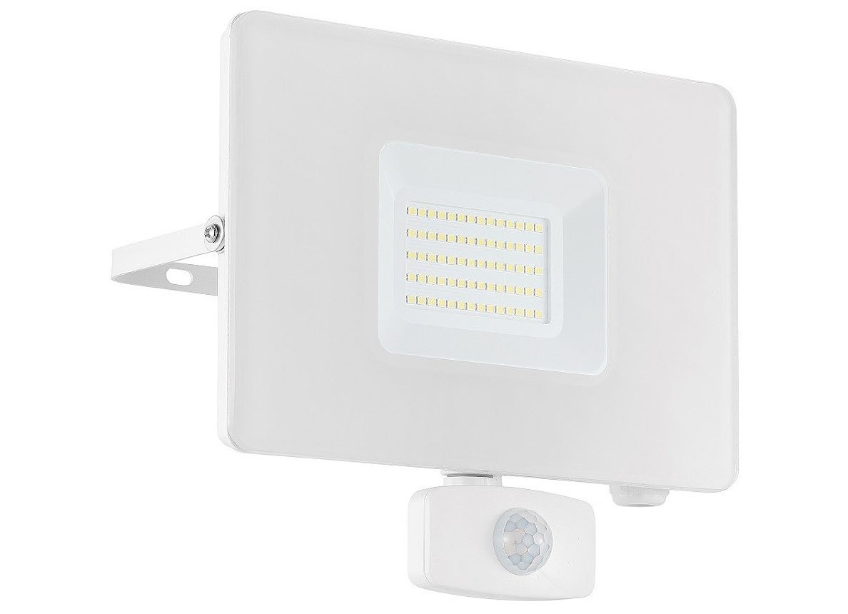EGLO ALU LED STRALER 50W MET SENSOR WIT 'FAEDO 3'