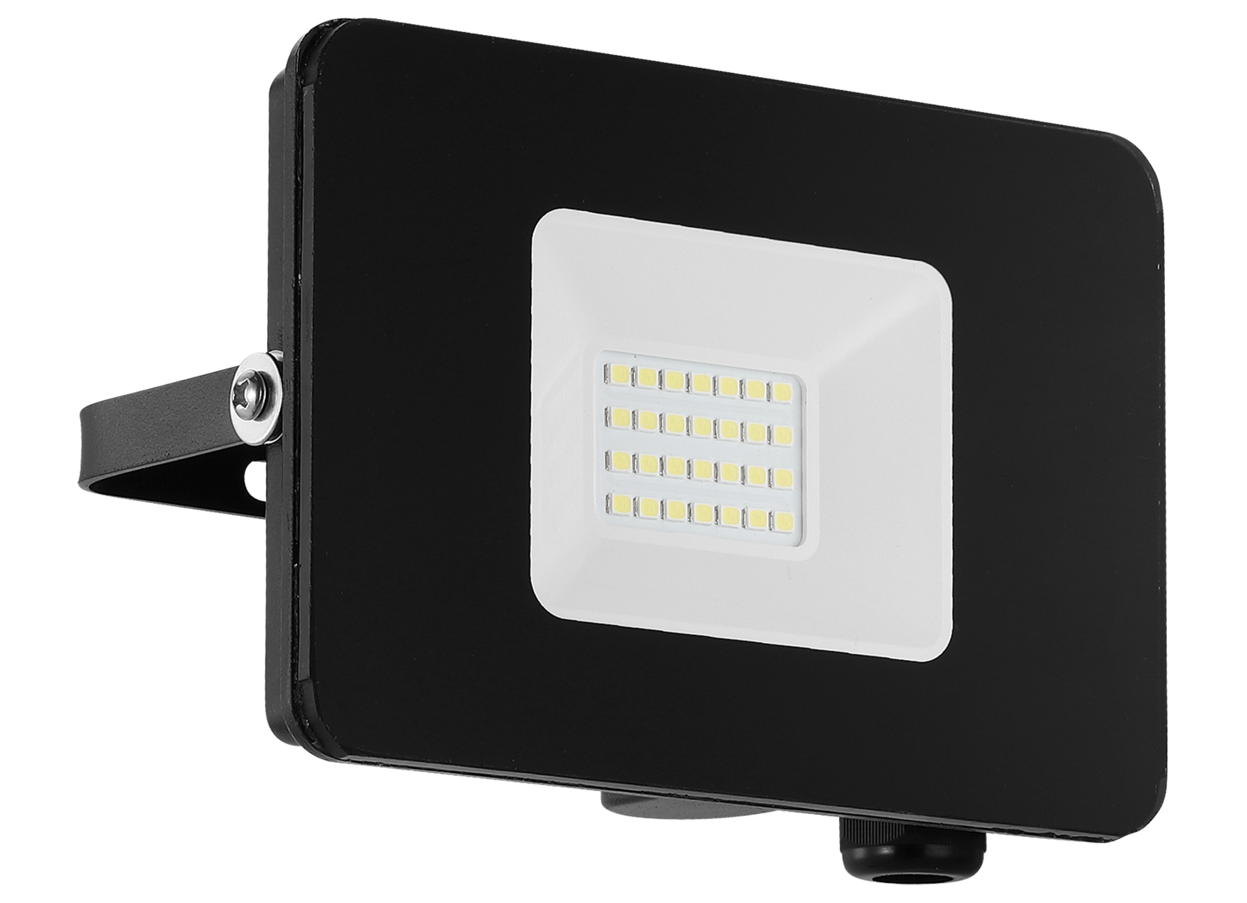 EGLO ALU LED STRALER 20W ZWART 'FAEDO 3'