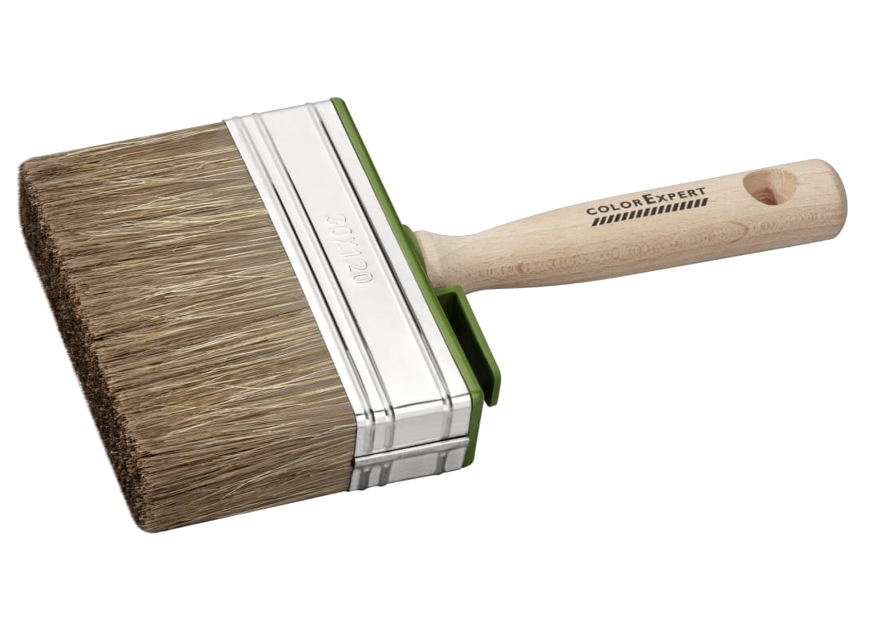 PINCEAU BROSSE RECTANGULAIRE LASURE 3X12 MIX PLASTIQUE POIGNEE EN BOIS FSC