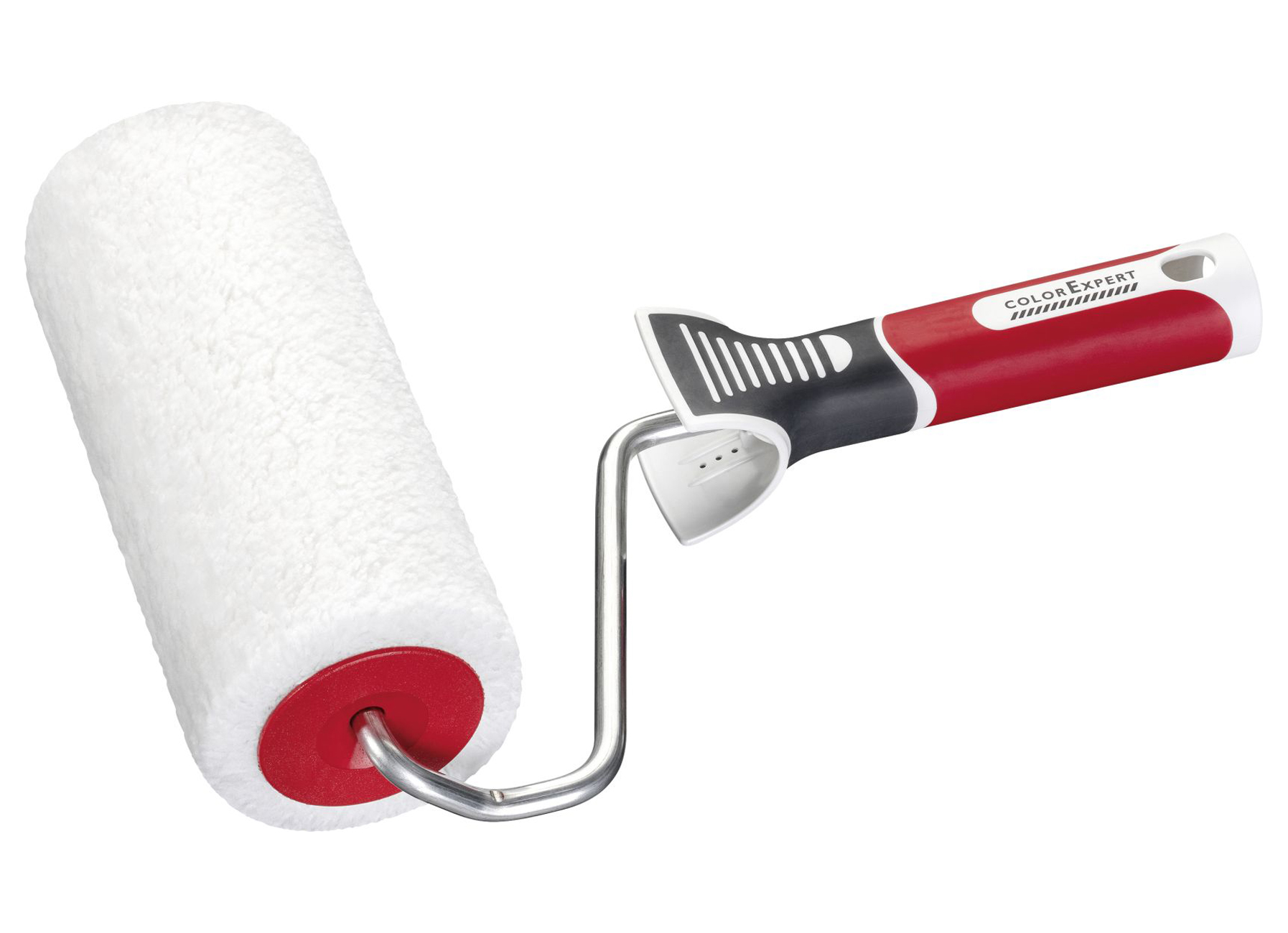 ROULEAU WALLSTAR 2.0 18CM Ø54 POLYAMIDE BLANC 15MM LISSE + MONTURE 3K Ø8MM