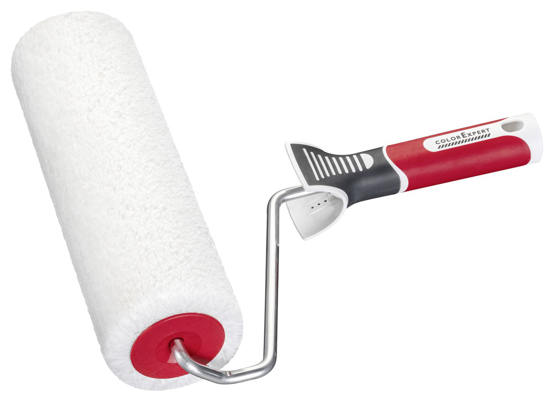 ROULEAU WALLSTAR 2.0 25CM Ø54 POLYAMIDE BLANC 15MM LISSE + MONTURE 3K Ø8MM