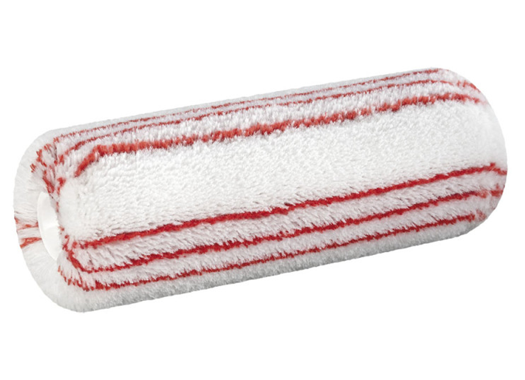 ROULEAU DE RECHANGE WALLSTAR 18CM Ø60 POLYAMIDE BLANC/ROUGE 18MM GROSSIER