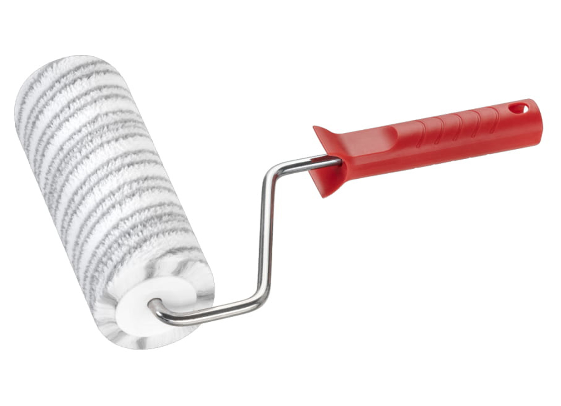 ROULEAU 25CM Ø48 POLYESTER 12MM LISSE + MONTURE