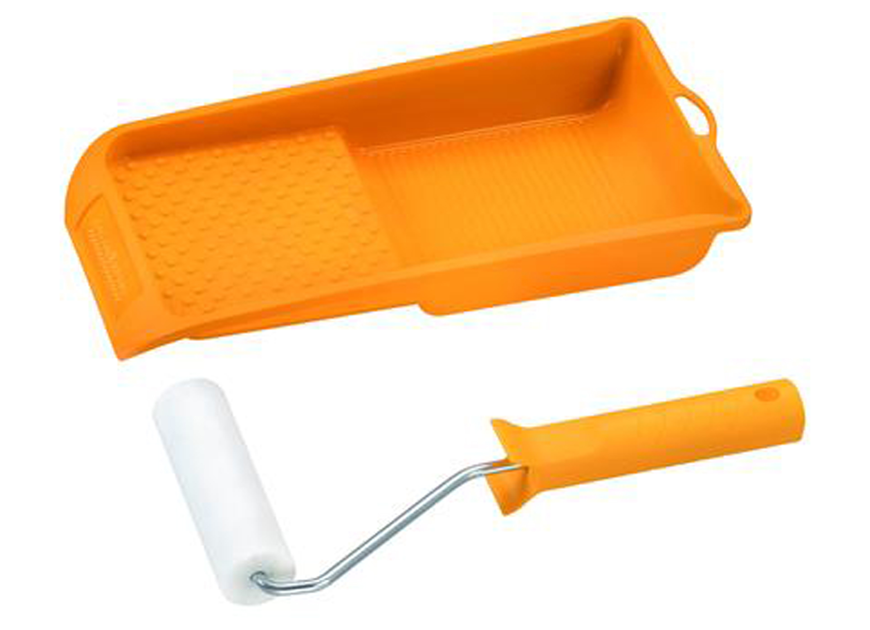 JEU A LAQUER 11CM Ø35 MOUSSE BLANC LISSE + SUPPORT + BAC A PEINTURE