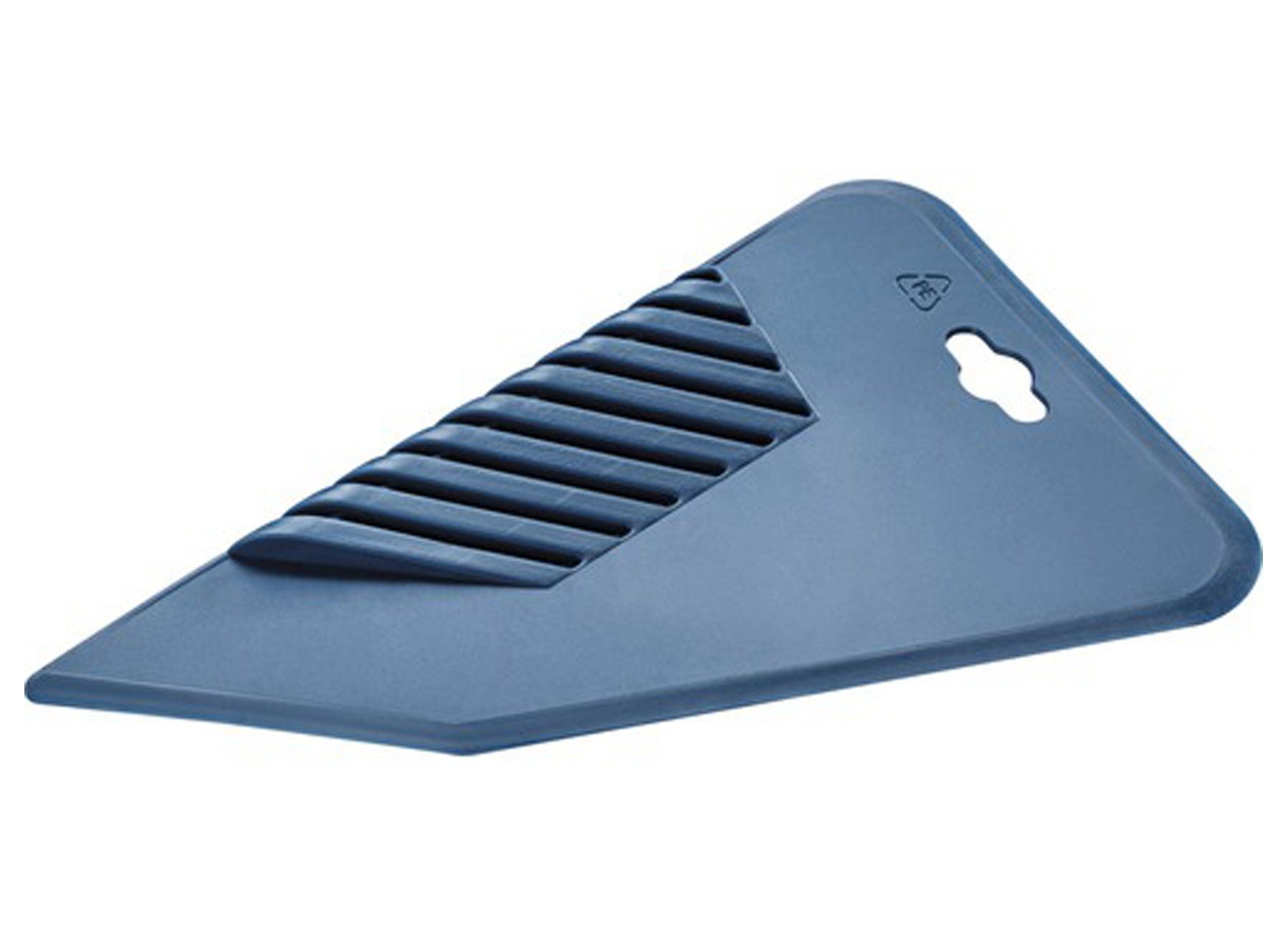 SPATULE POUR PAPIERS PEINTS EN PLASTIQUE BLEU 28CM