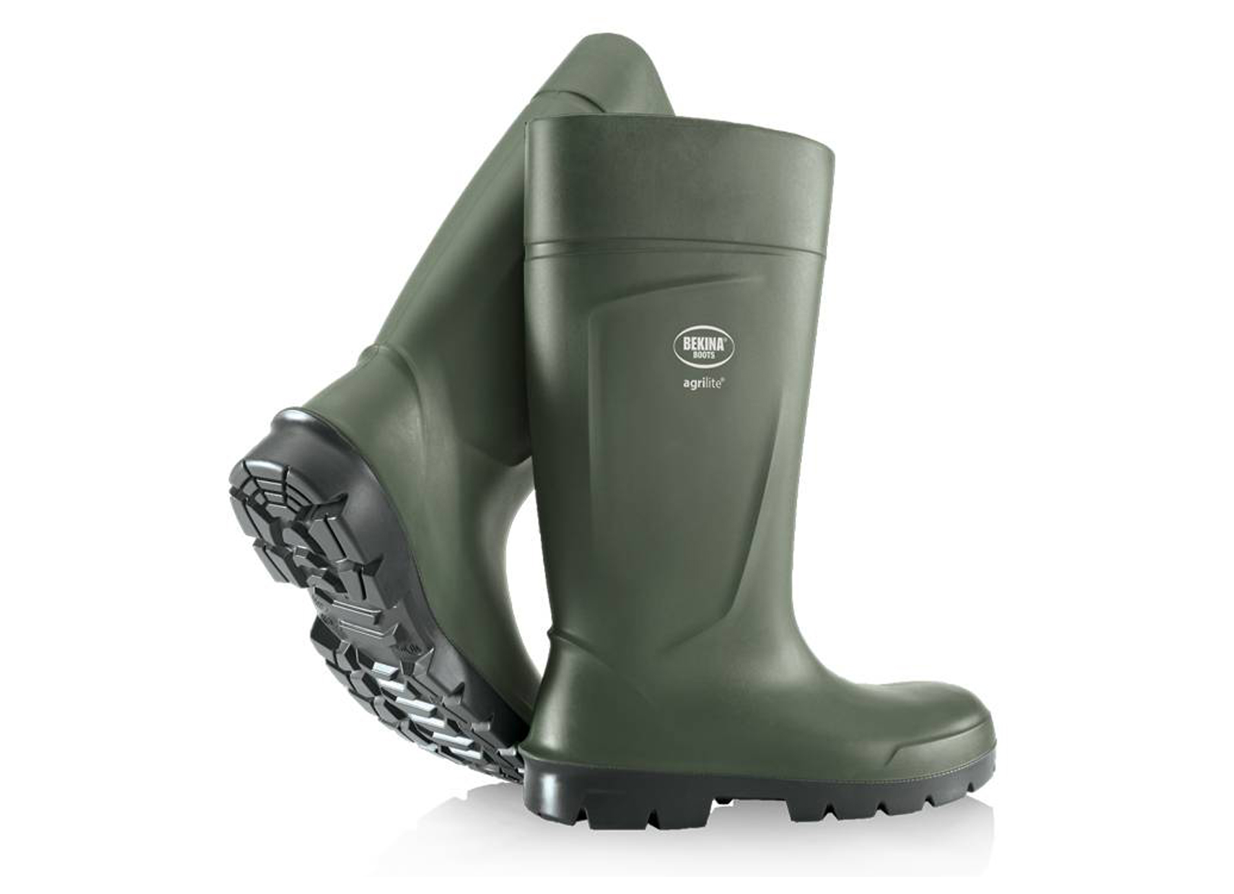 BEKINA BOTTES STEPLITE EASY GRIP VERT/NOIR S5 42