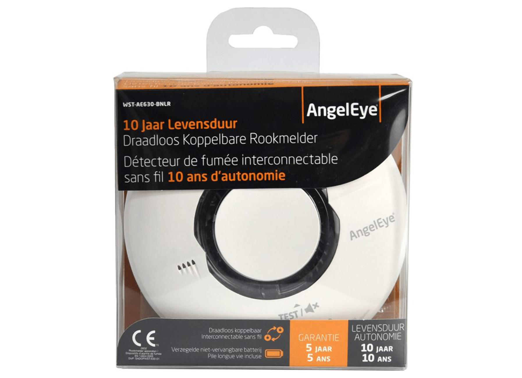 DETECTEUR DE FUMEE THERMOPTEK SANS FIL 3V