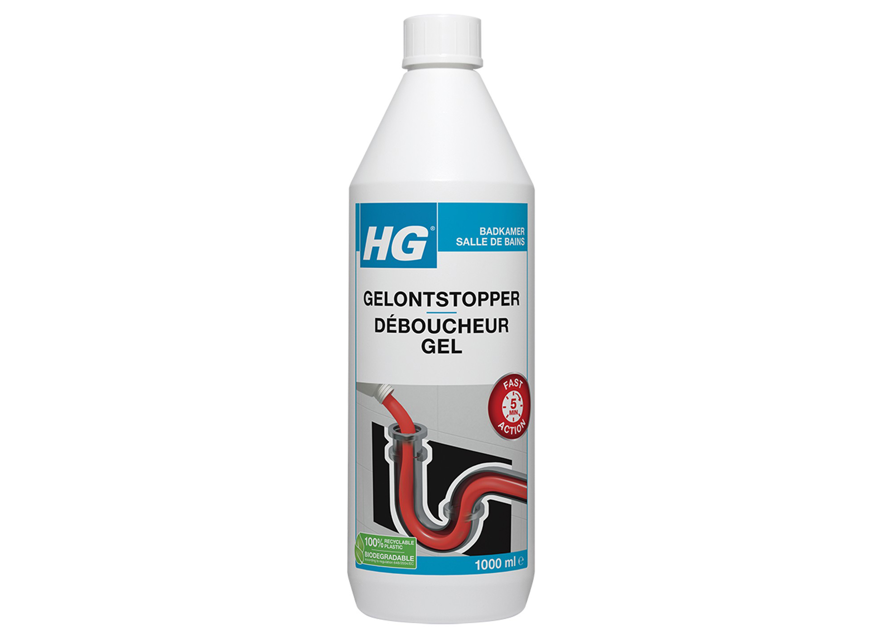 HG GEL ONTSTOPPER 1L
