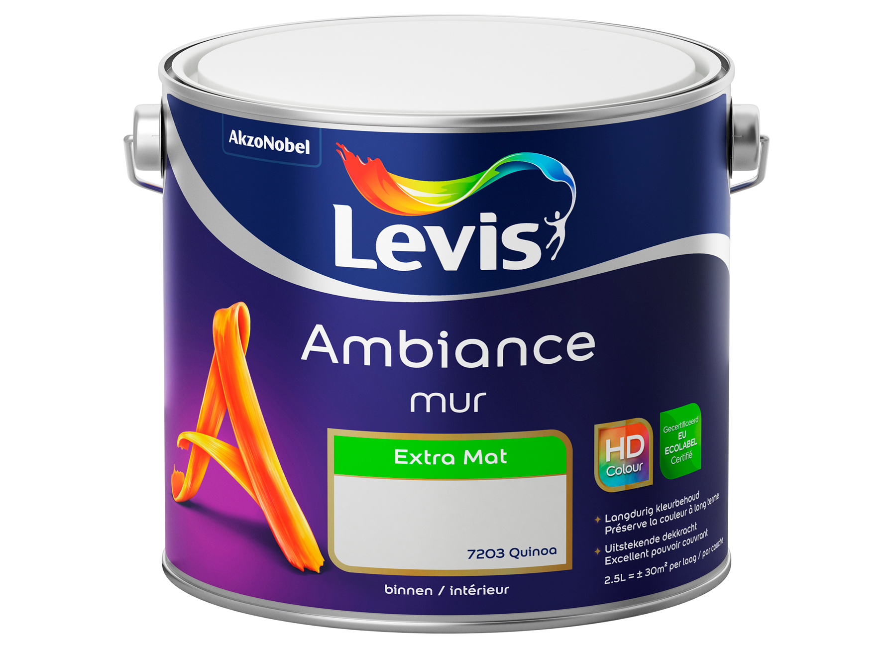 AMBIANCE MUR EXTRA MAT - QUINOA 7203 2.5L