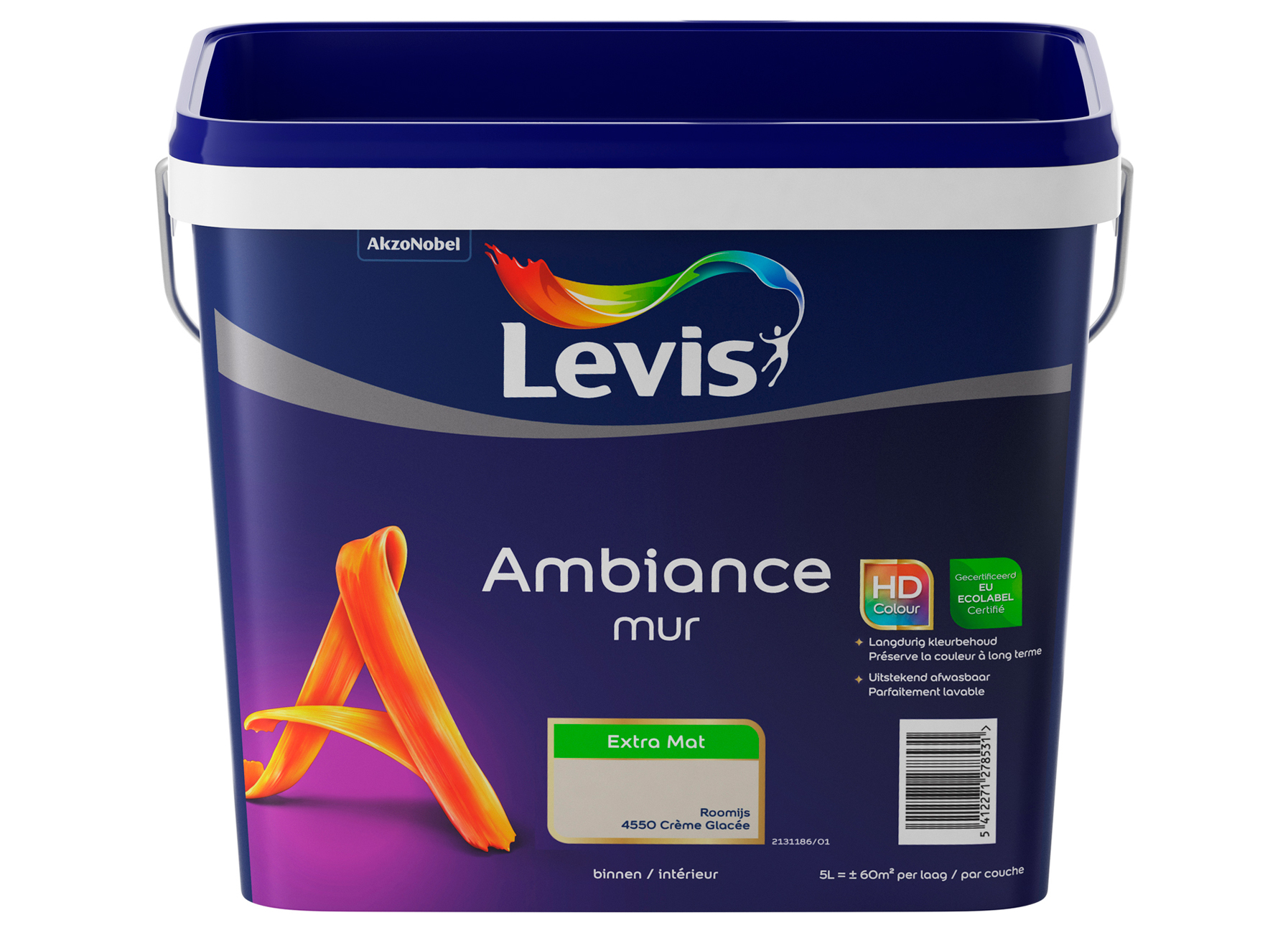 AMBIANCE MUR EXTRA MAT - CREME GLACEE 4550 5L