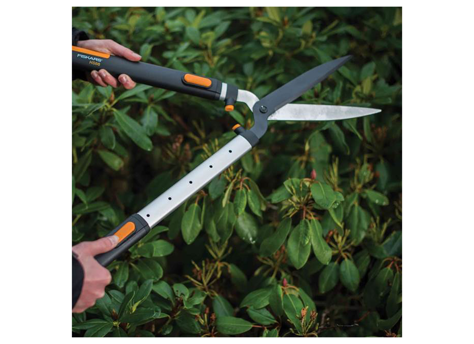 Raadplegen manipuleren Gasvormig Fiskars Smartfit Telescopische Heggenschaar - tuin -  onderhoudsgereedschappen voor heggen struiken bomen - onderhoud heggen -  snoeischaren messen manueel - fiskars smartfit telescopische heggenschaar