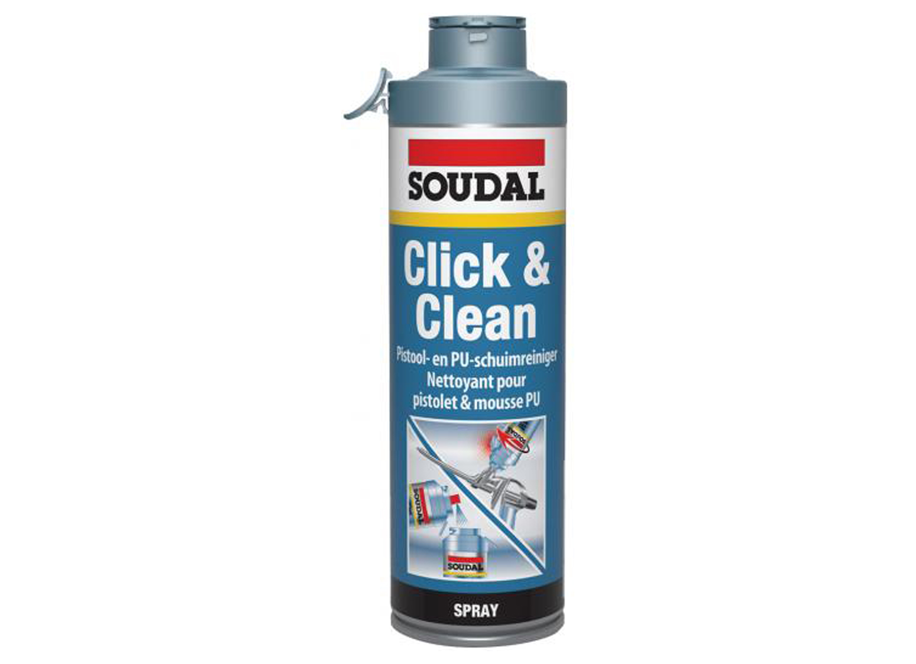 SOUDAL CLICK & CLEAN 500ML