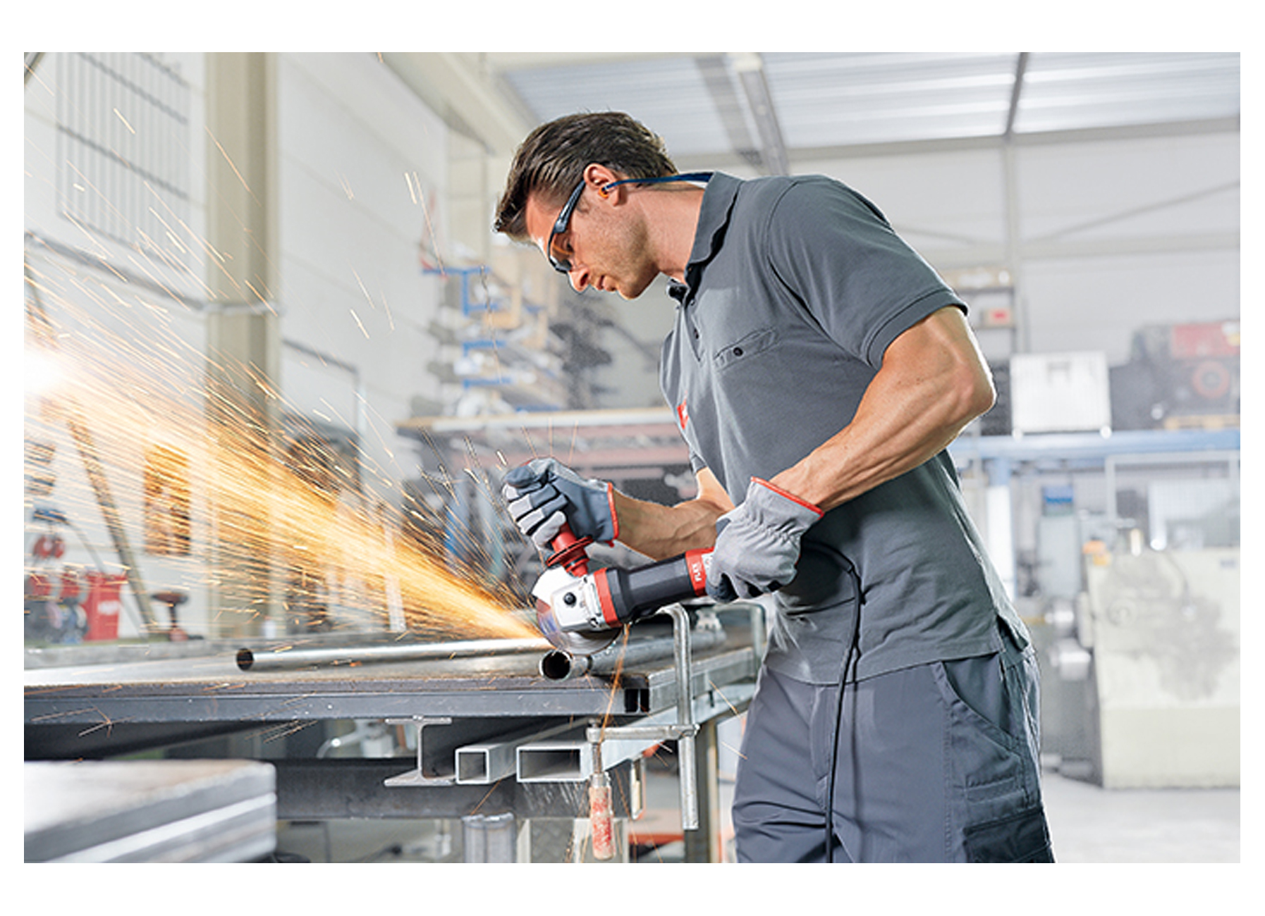 FLEX MEULEUSE D'ANGLE AVEC FREIN 1700W LB 17-11 125