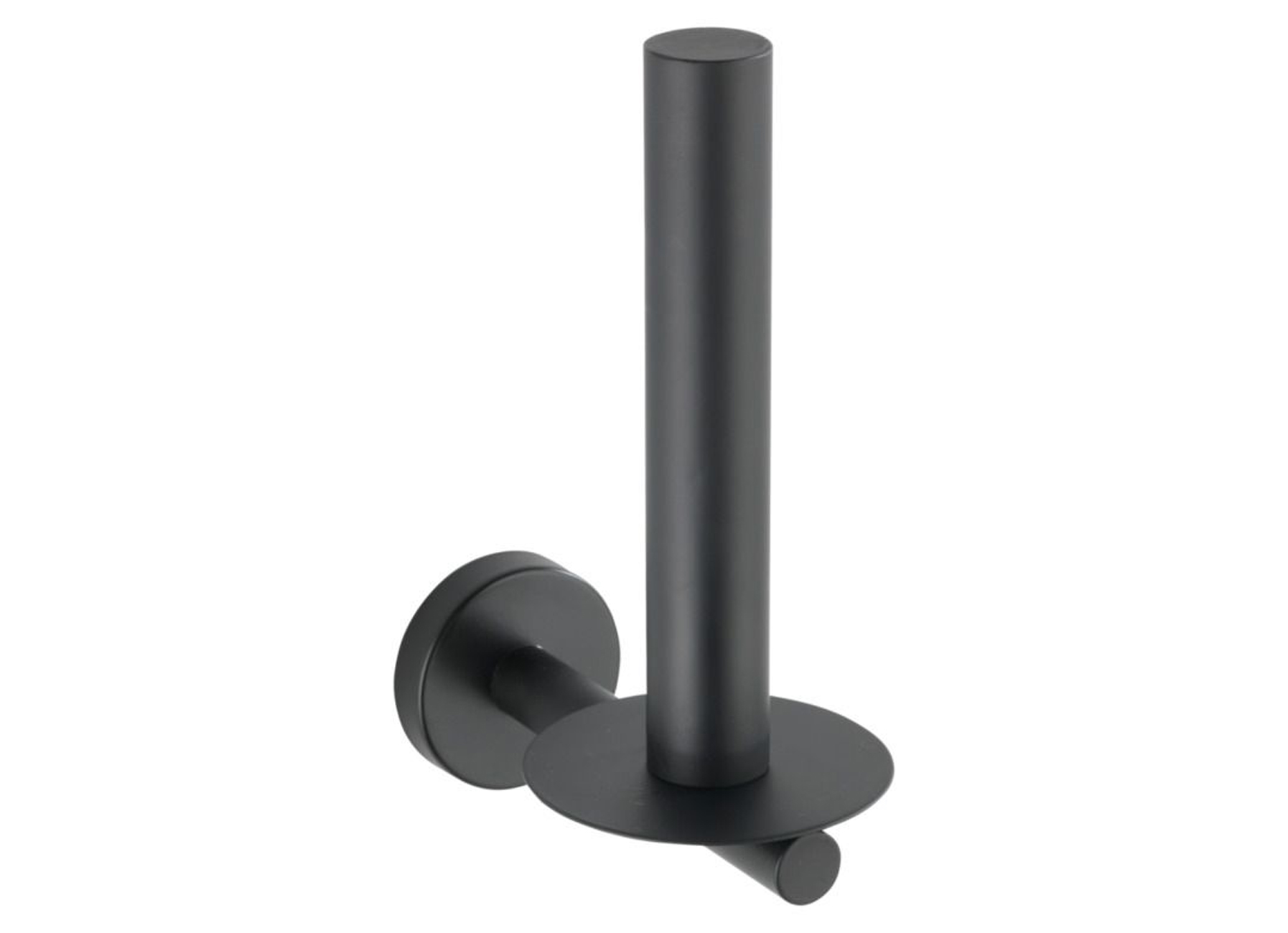 PORTE-PAPIER DE TOILETTE DE RESERVE BOSIO NOIR MAT