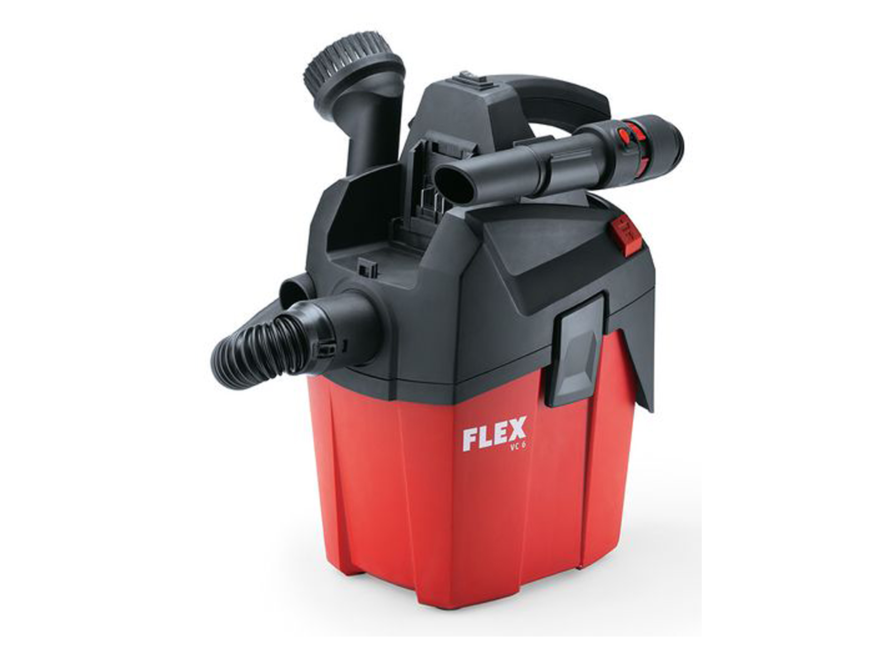 Flex Compacte Stofzuiger Op Accu 6 L Mc 18.0 - gereedschappen stofzuigen reinigen - stofzuigers accu flex compacte stofzuiger op accu vc 6 l mc 180
