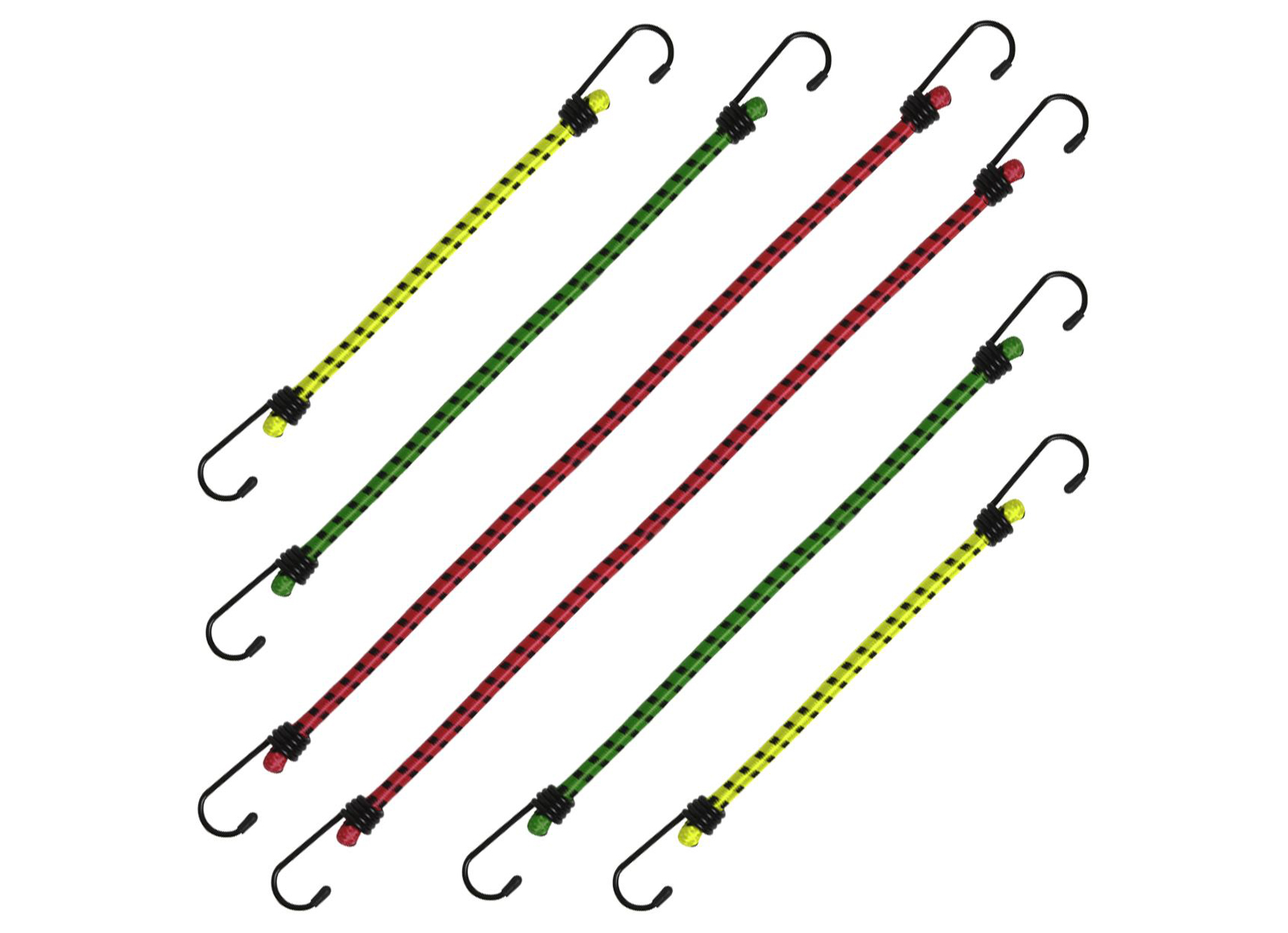 ELASTIQUES Ø8MM MIX LONGUEURS (6 PIECES)