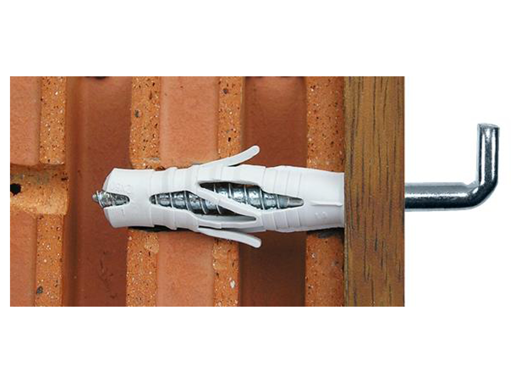 SMART CHEVILLE + GOND A VIS Ø6X30 EPOXY BLANC