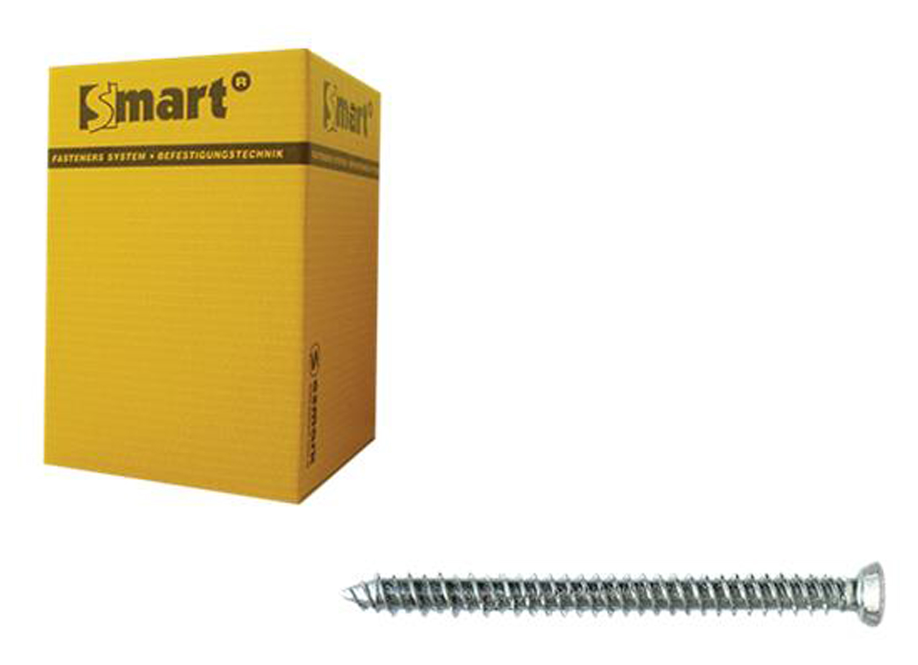 VIS POUR CHASSIS VZK-T30 Ø7,50X202MM ZINGUE 100PC