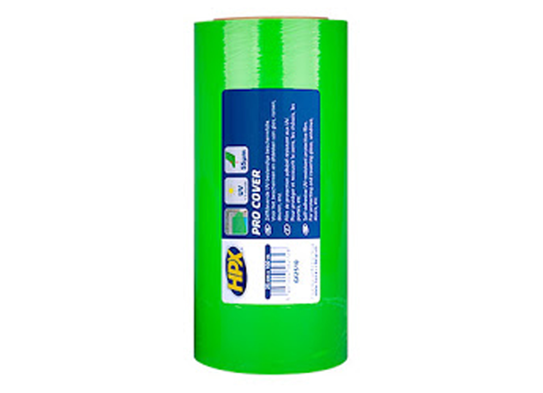 HPX PRO COVER BESCHERMFOLIE - GROEN 25CM X 100M