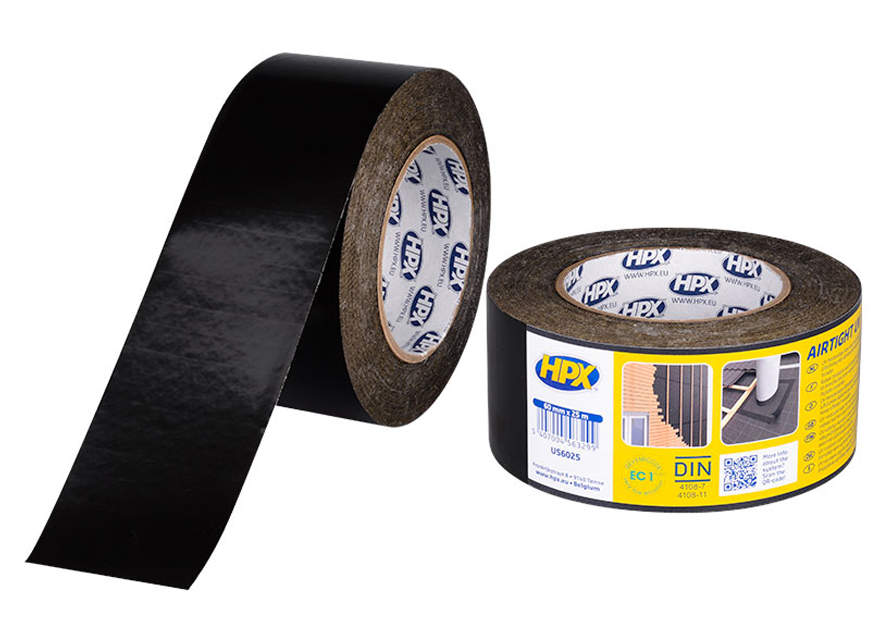 HPX ISOSEAL BLACK UV 60MM X 25M