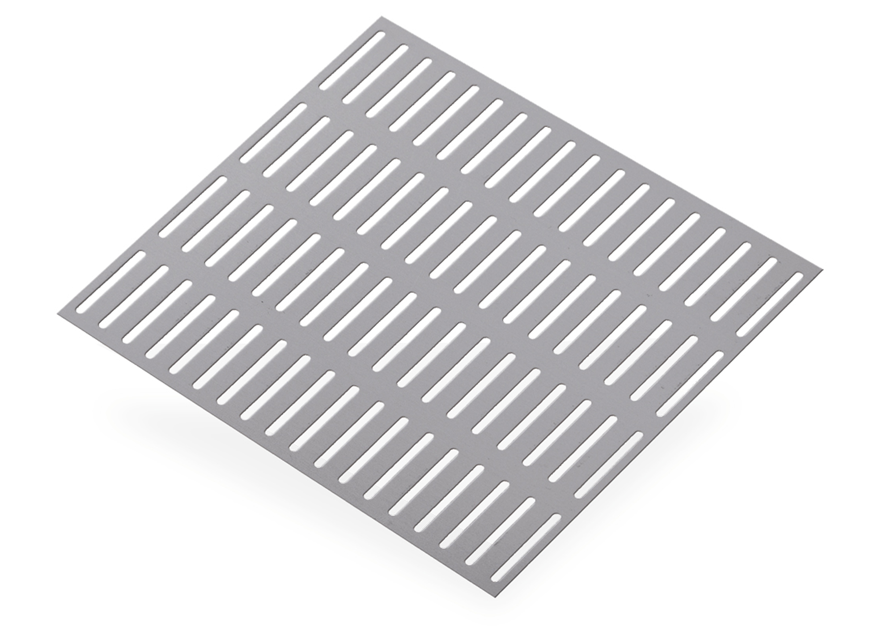 TOLE ALU PERFOREE FENTES 1MM 500X250MM