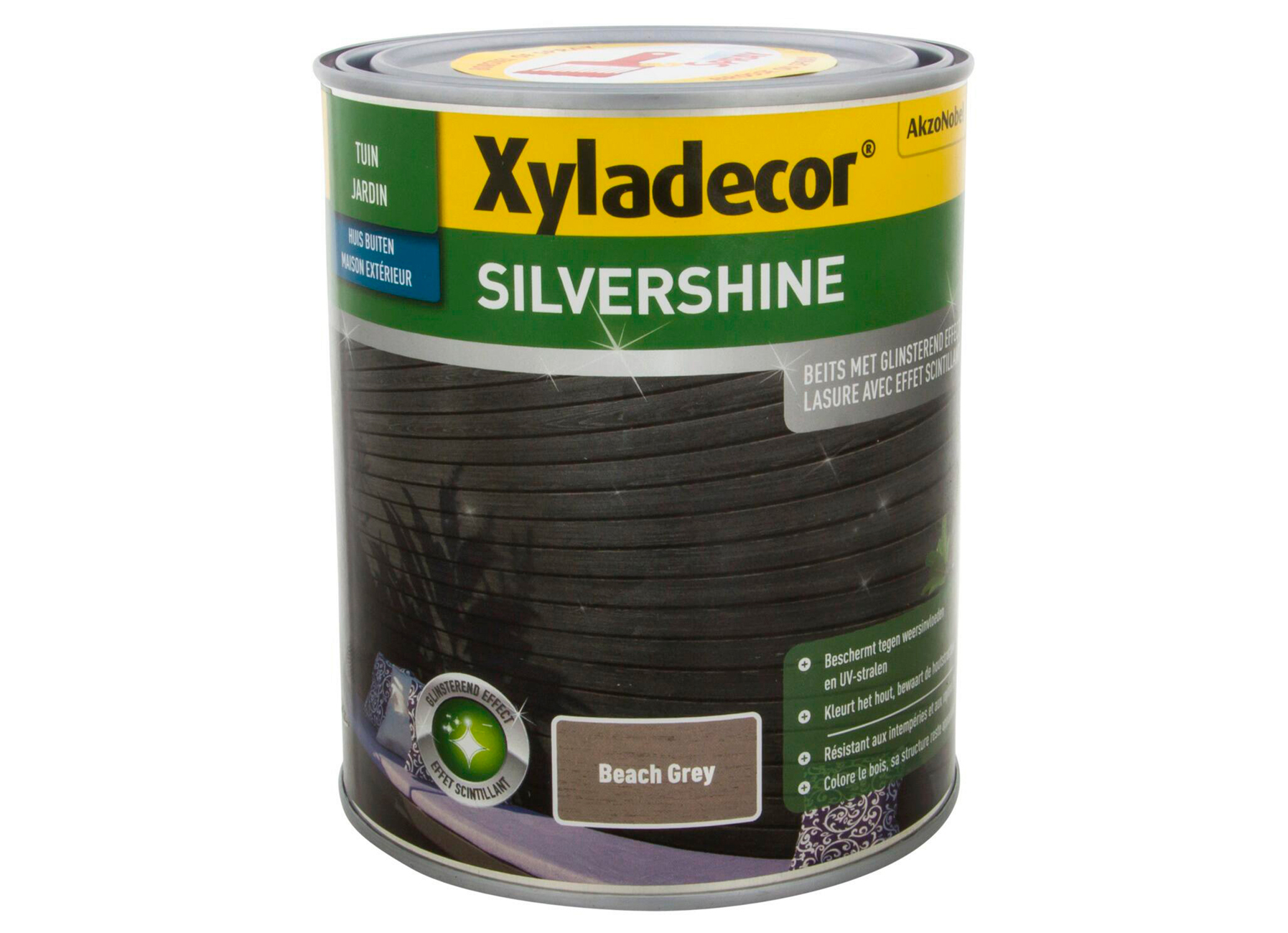 XYLADECOR GRIS ARGENTE NATUREL GRIS SABLE 1L
