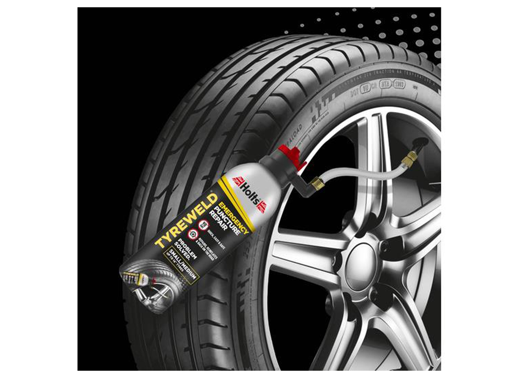 HOLTS TYREWELD BANDENREPARATIE 500ML