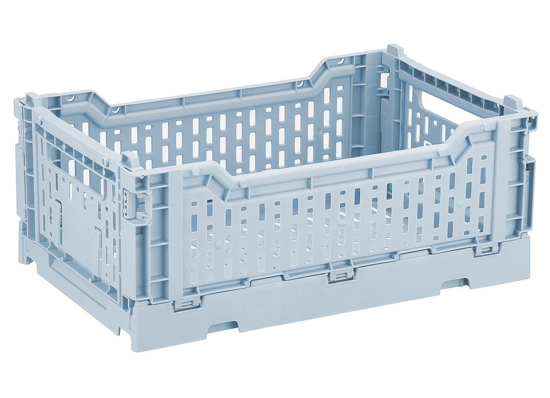 BASIC BOITE PLIABLE 4L BLEU/GRIS