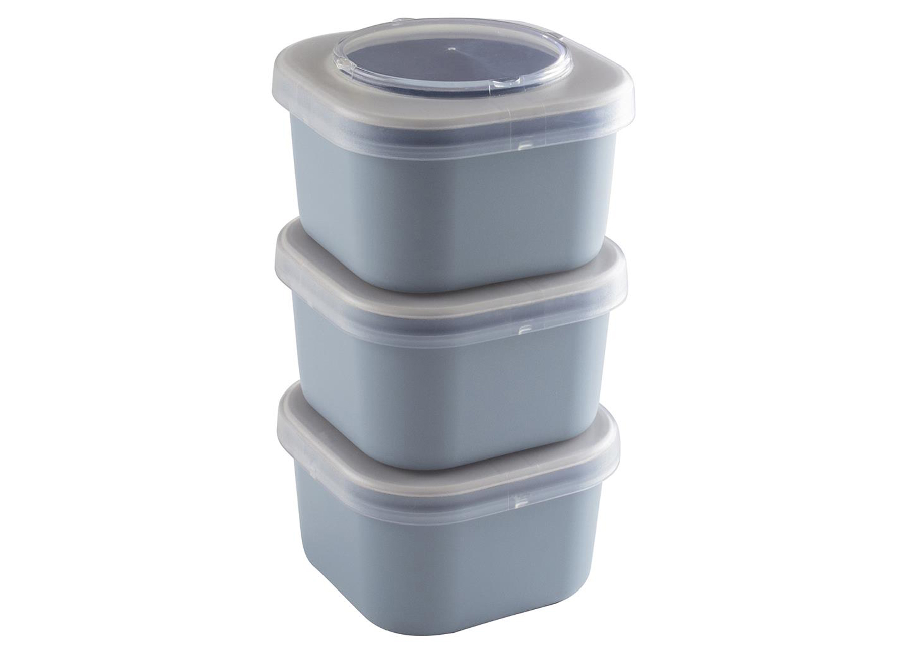 SIGMA HOME FOOD TO GO LUNCHBAKJE BLAUWGRIJS (3 STK)