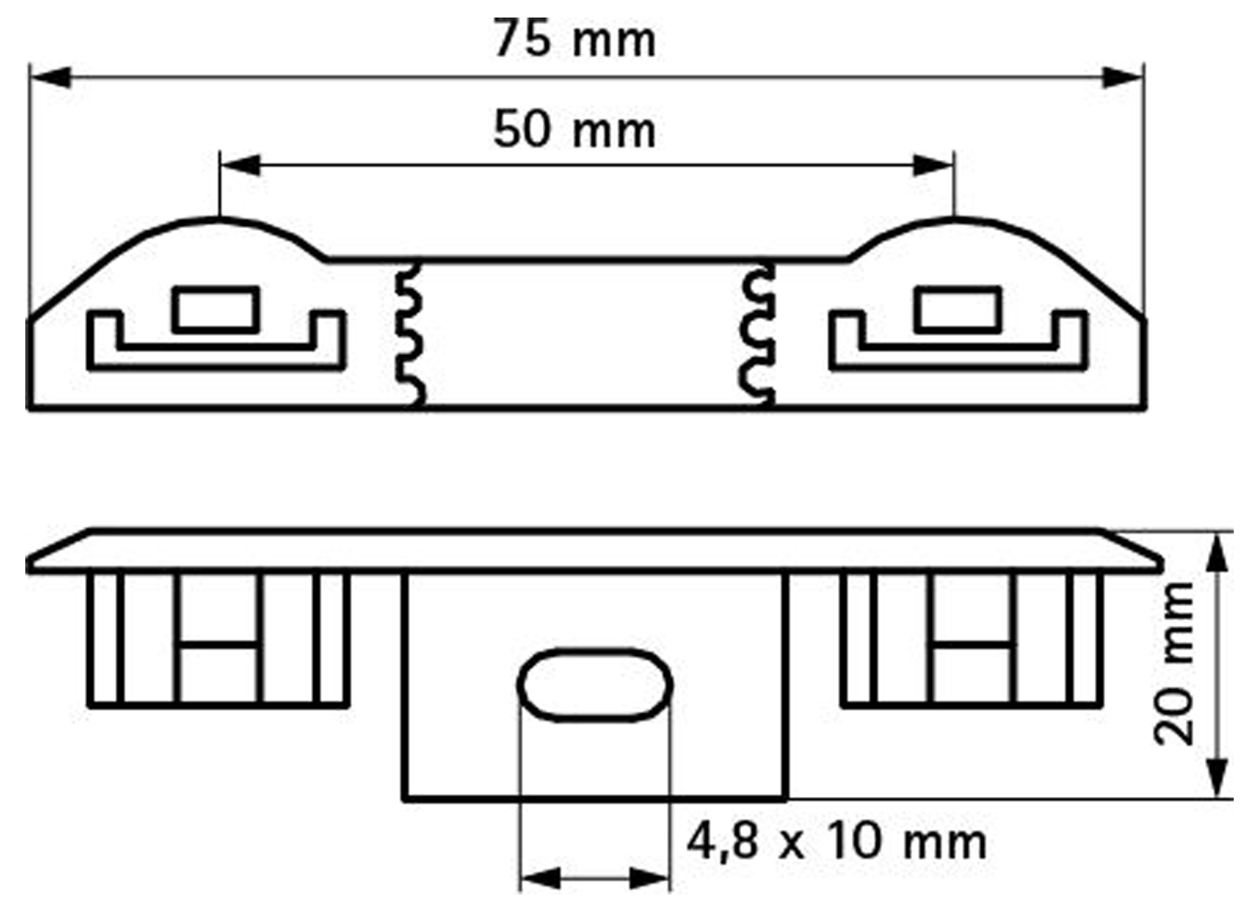 STAR QUICK PLAQUE MURALE DUO Ø20-23