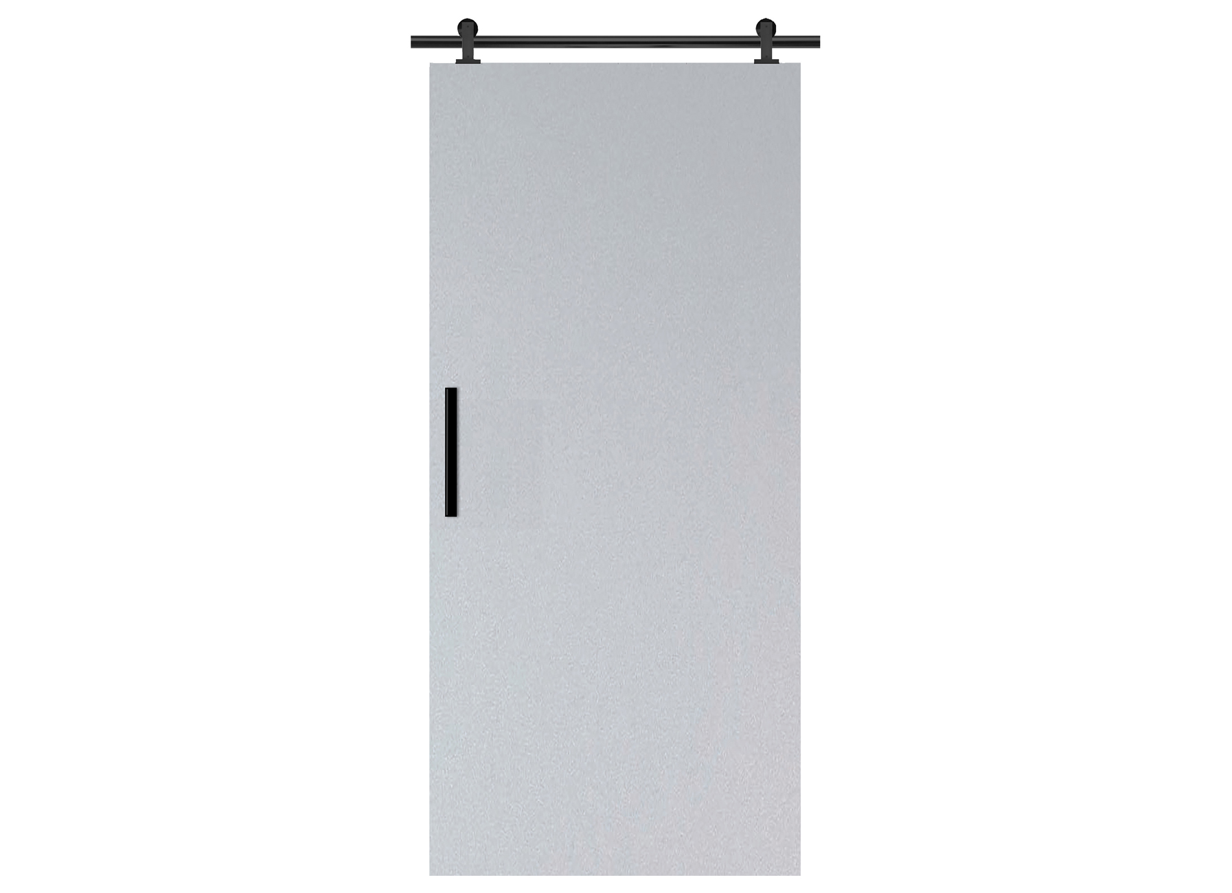 SOLID PORTE COULISSANTE SLIDE COLORE TUBULAIRE 211,5X83CM