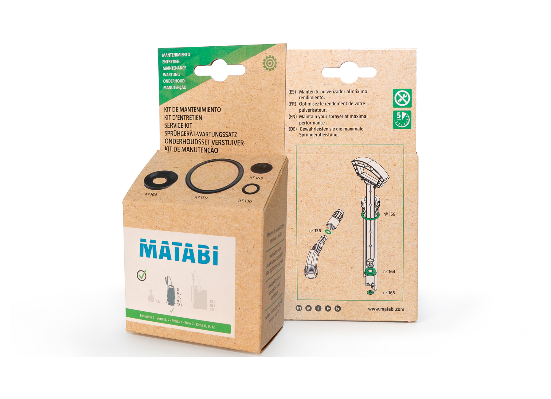 MATABI KIT D'ENTRETIEN POUR 5-6-7-9-12L