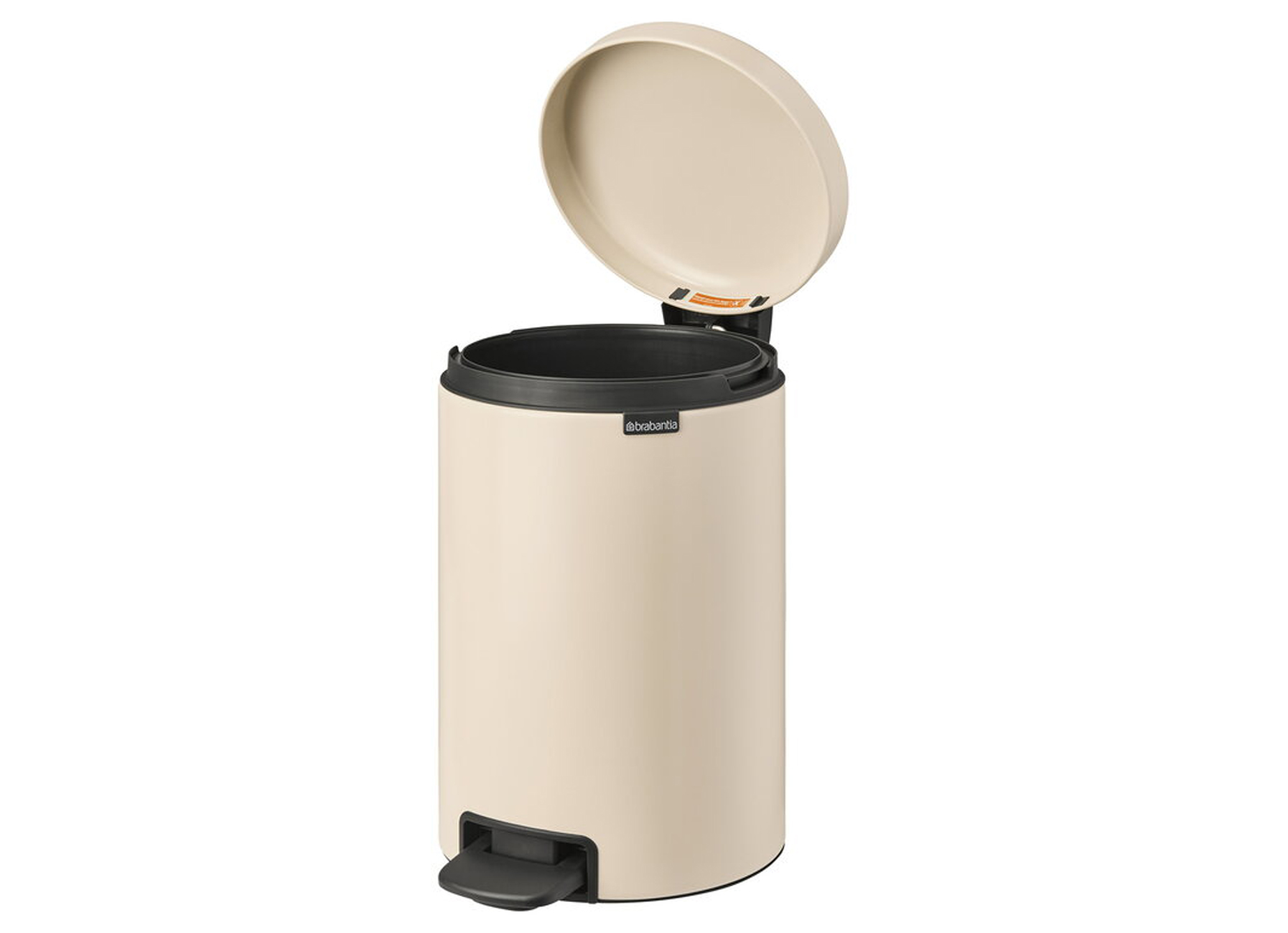 BRABANTIA PEDAALEMMER NEWICON 12L SOFT BEIGE