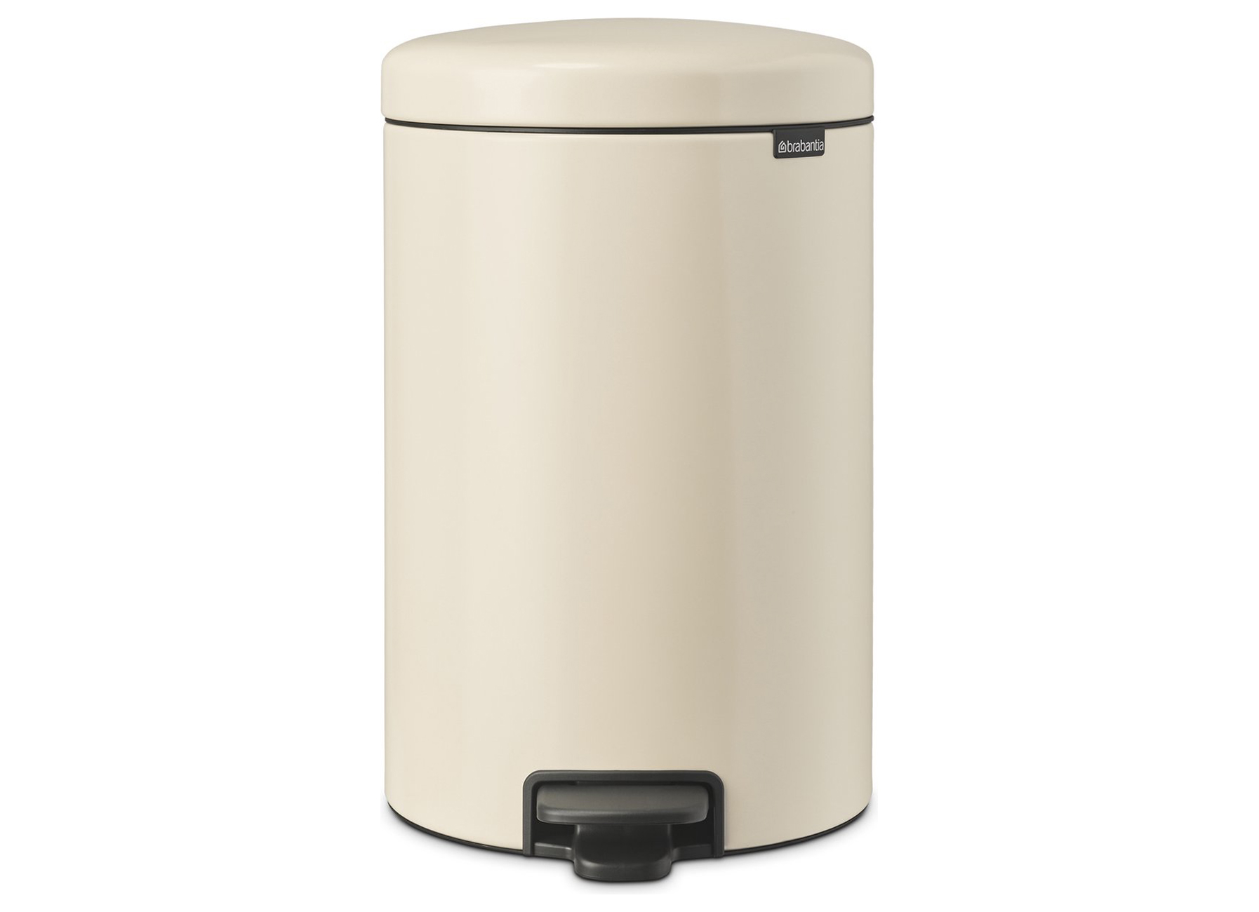 BRABANTIA POUBELLE A PEDALE NEWICON 20L SOFT BEIGE