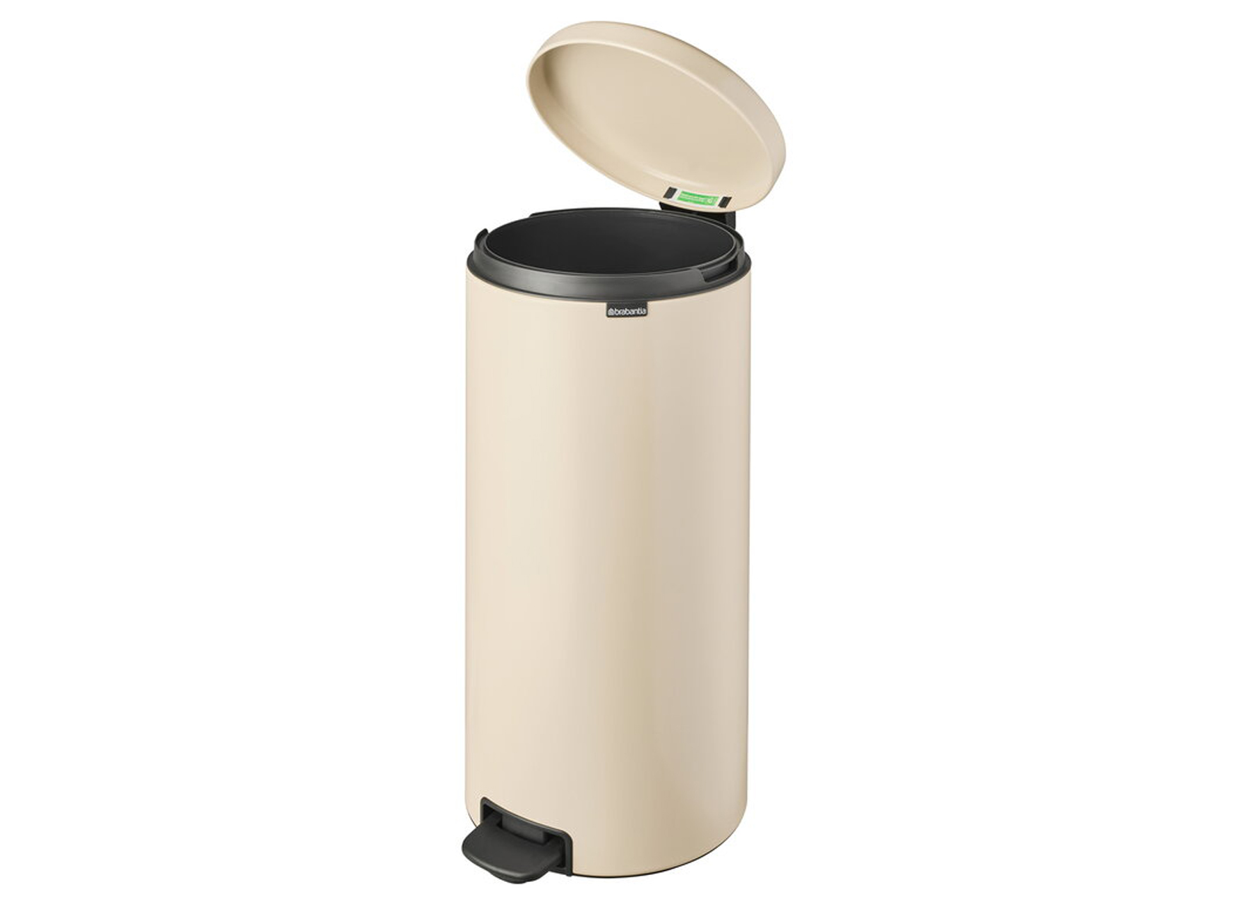 BRABANTIA POUBELLE A PEDALE NEWICON 30L SOFT BEIGE
