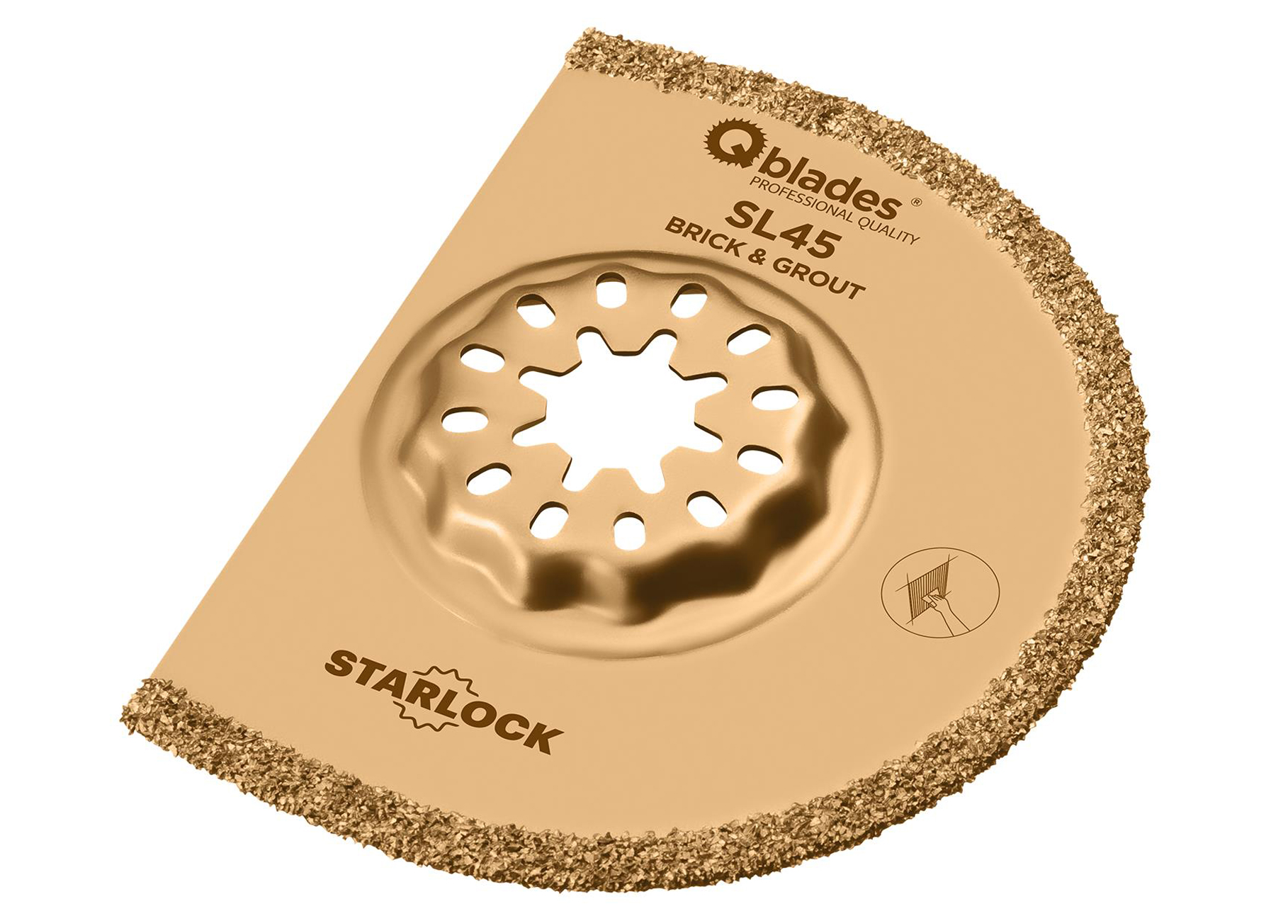 QBLADES HARDMETALEN SEGMENTZAAGBLAD SL45 75MM 2.2MM