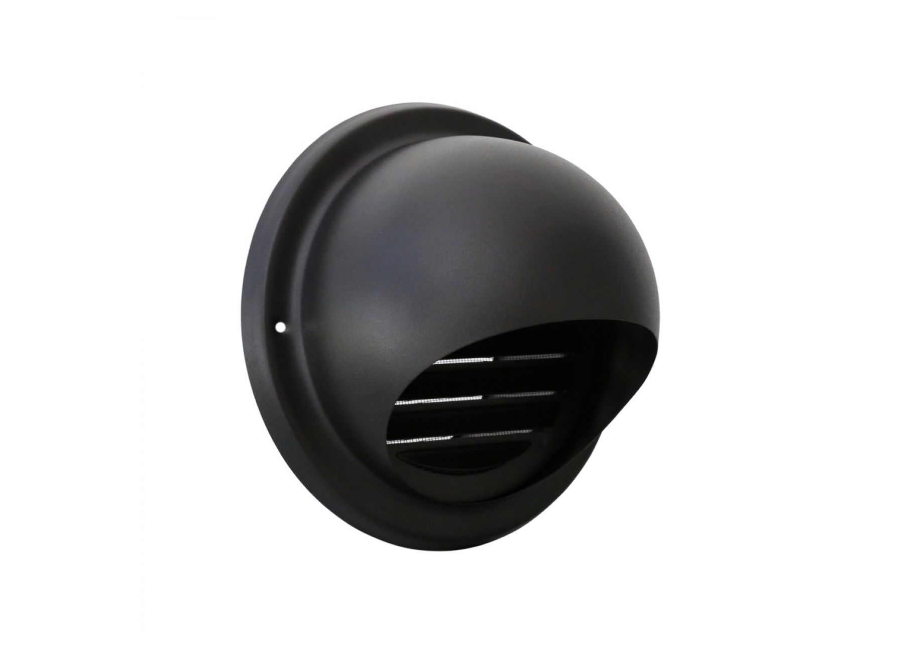 GRILLE D'AERATION RONDE INOX NOIR 638 DIA 150