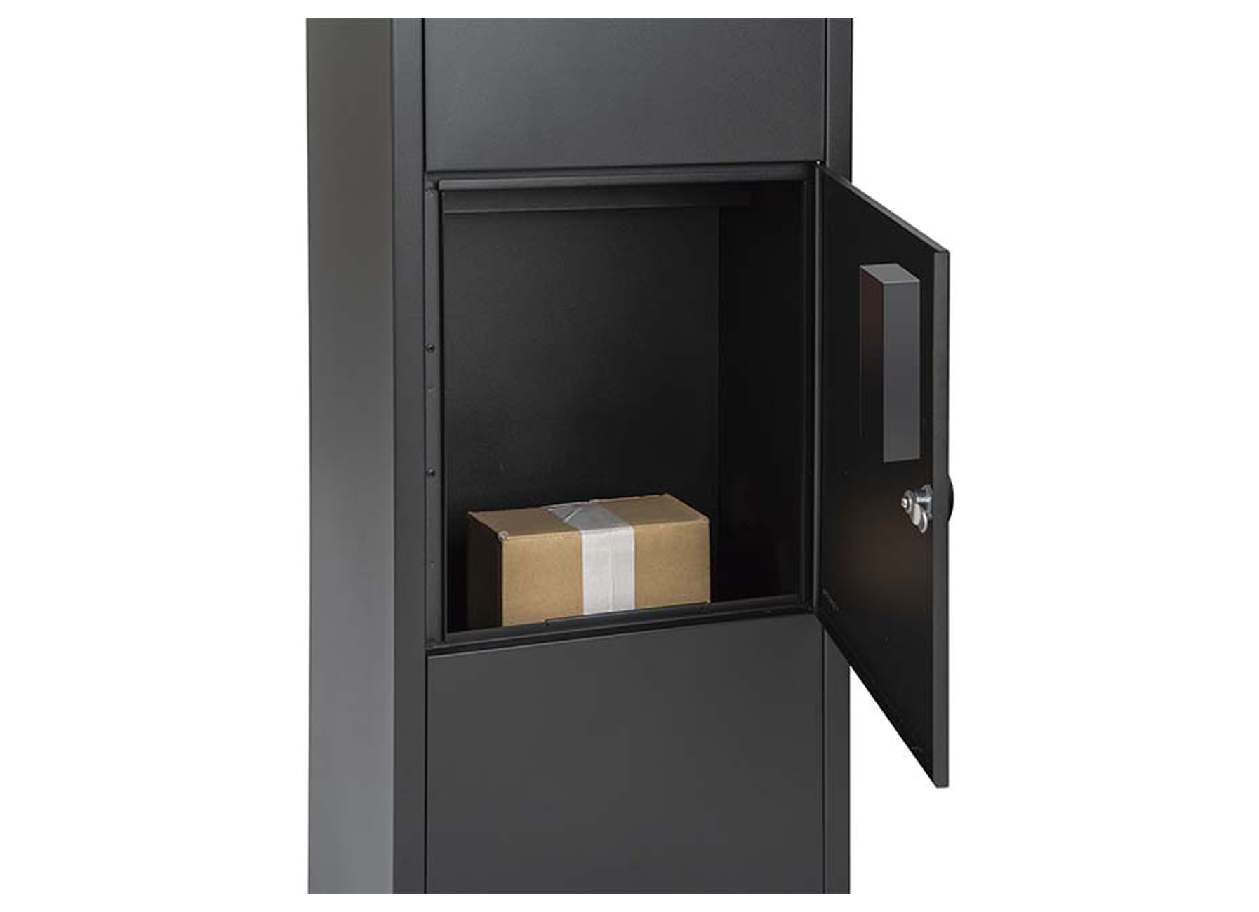 BOITE AUX LETTRES POUR PAQUETS STUTTGART NOIR MAT XL