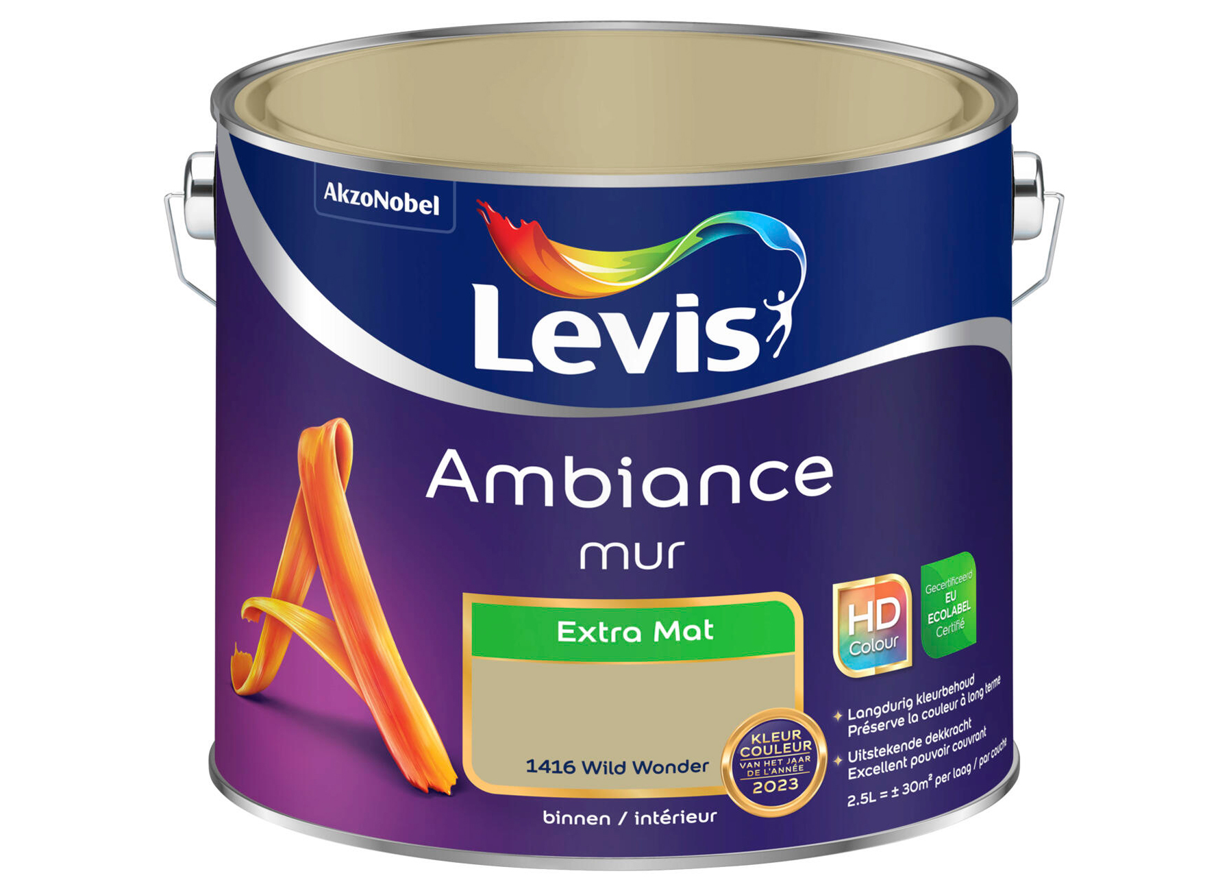 AMBIANCE MUUR EXTRA MAT - WILD WONDER 2,5L