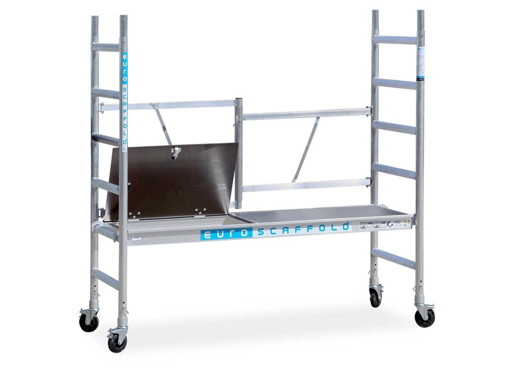 ALTRAD PRO KLAPSTEIGER 185X75CM MET LUIK WERKHOOGTE 2,7M